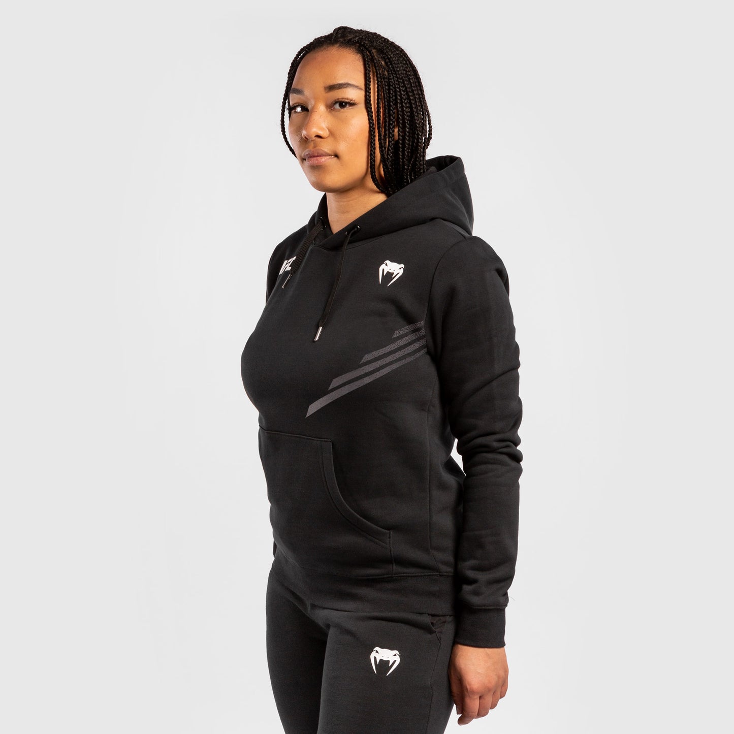 UFC Venum Replica Women's Hoodie - Black