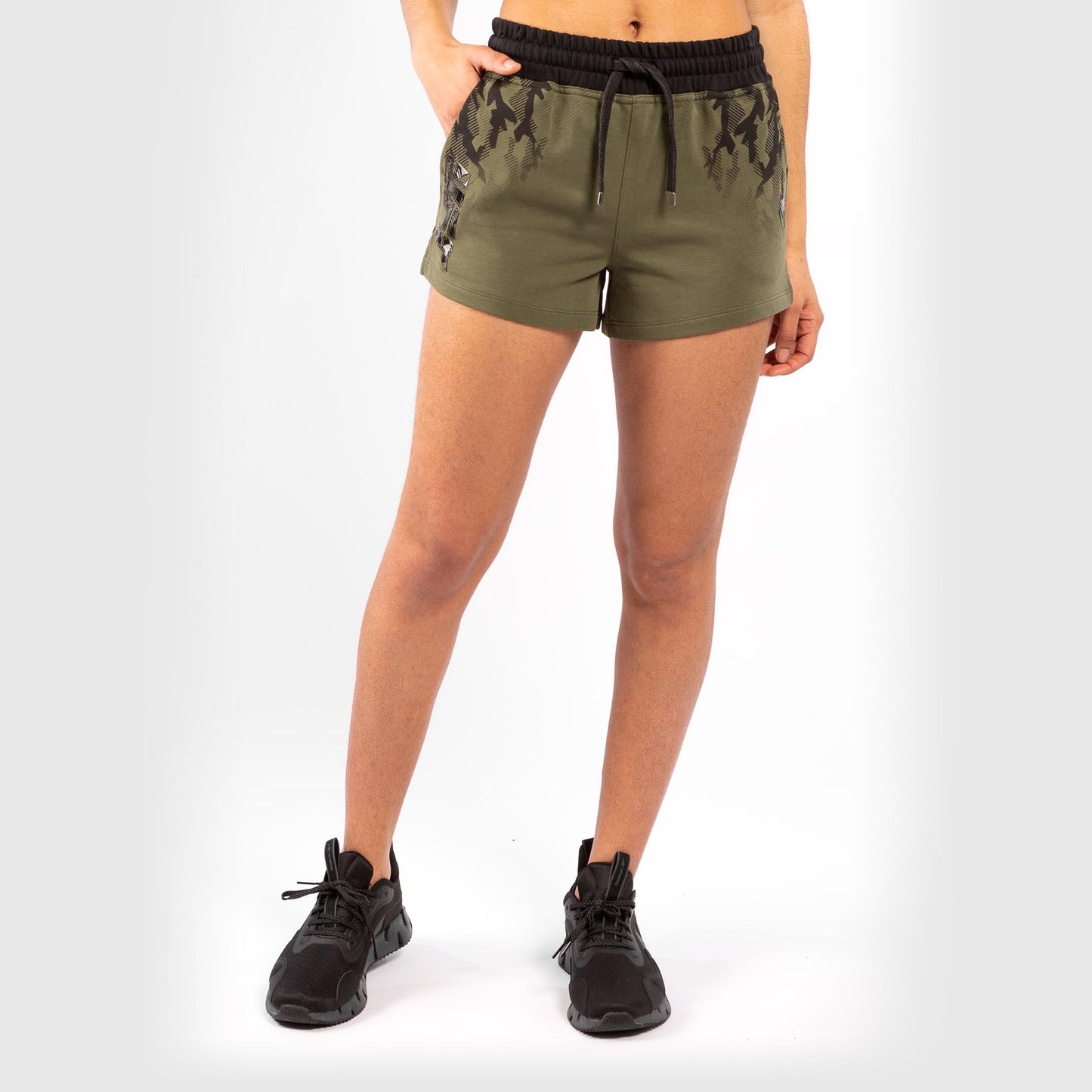 UFC Venum Authentic Fight Week Women's Shorts - Khaki