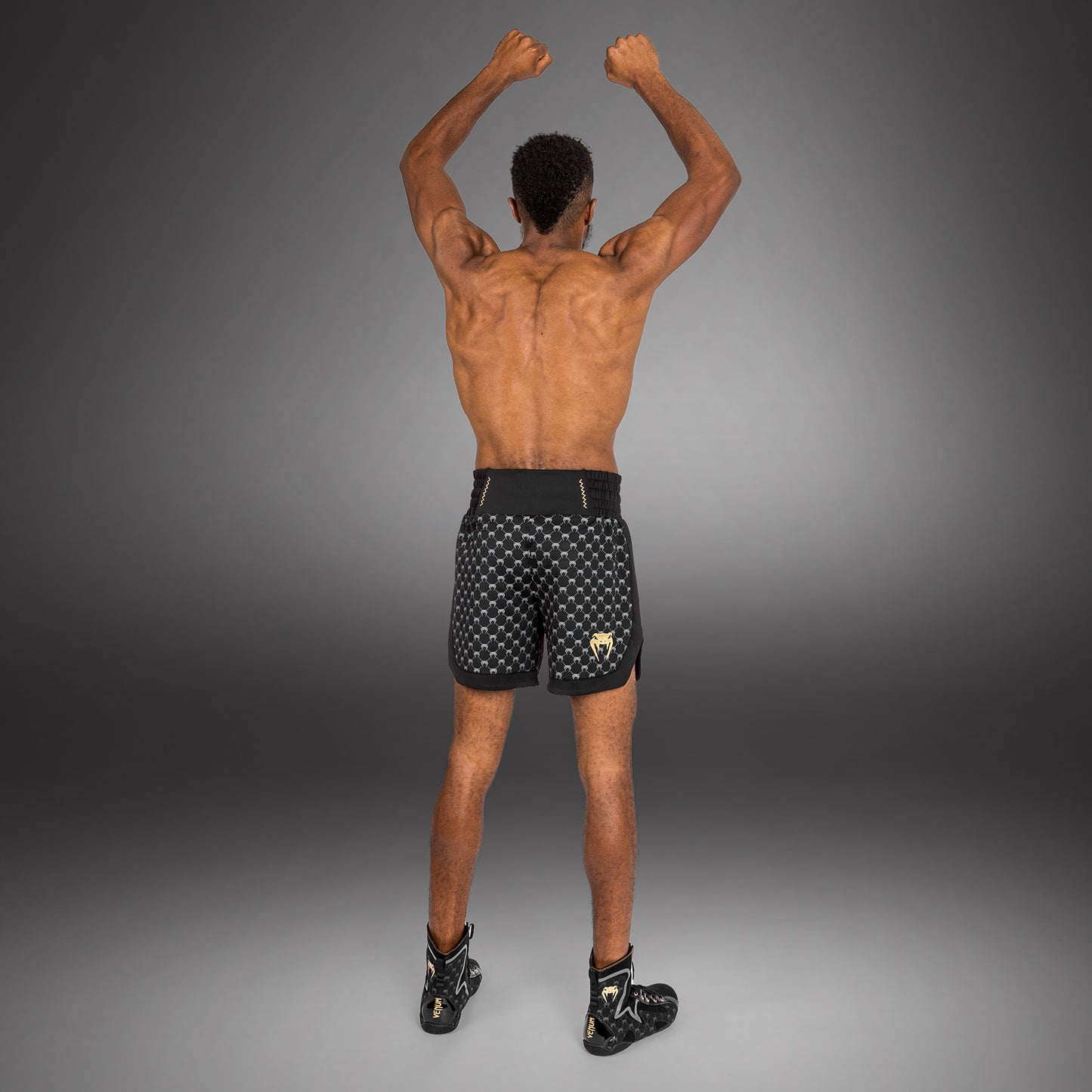 Venum Monogram Boxing Short - Black