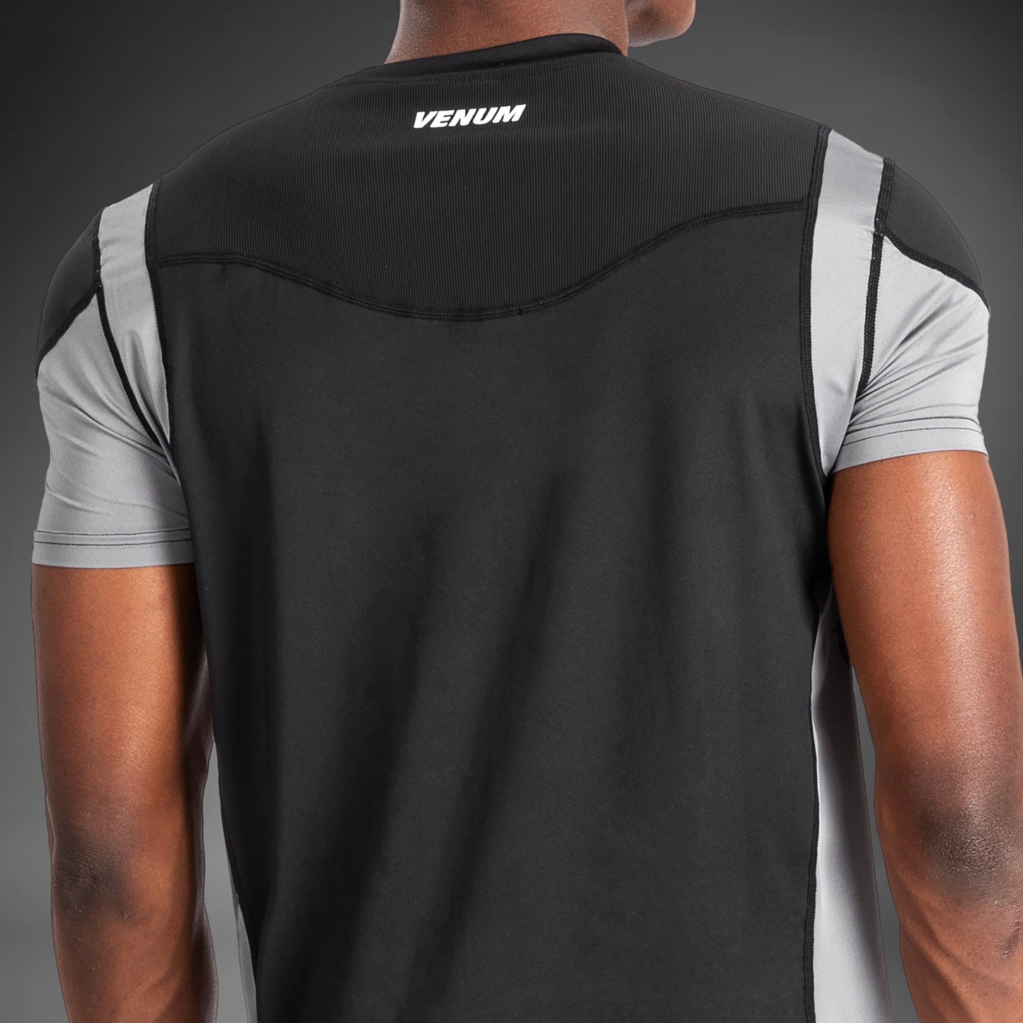 Venum Tempest Men's Dry-Tech T-Shirt - Black/Grey
