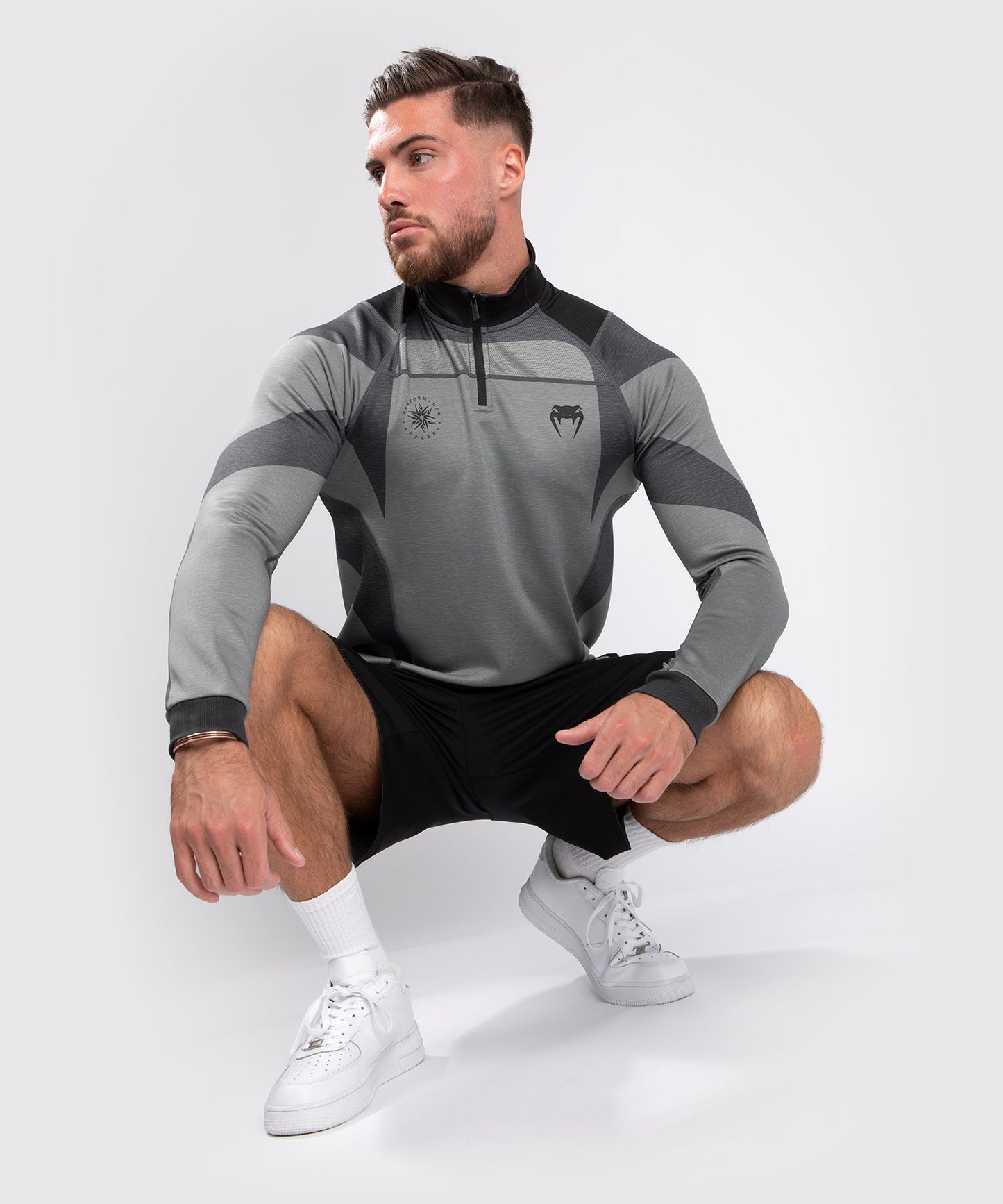 Venum Stone Winter Dry tech - Long Sleeves  - Mineral Green