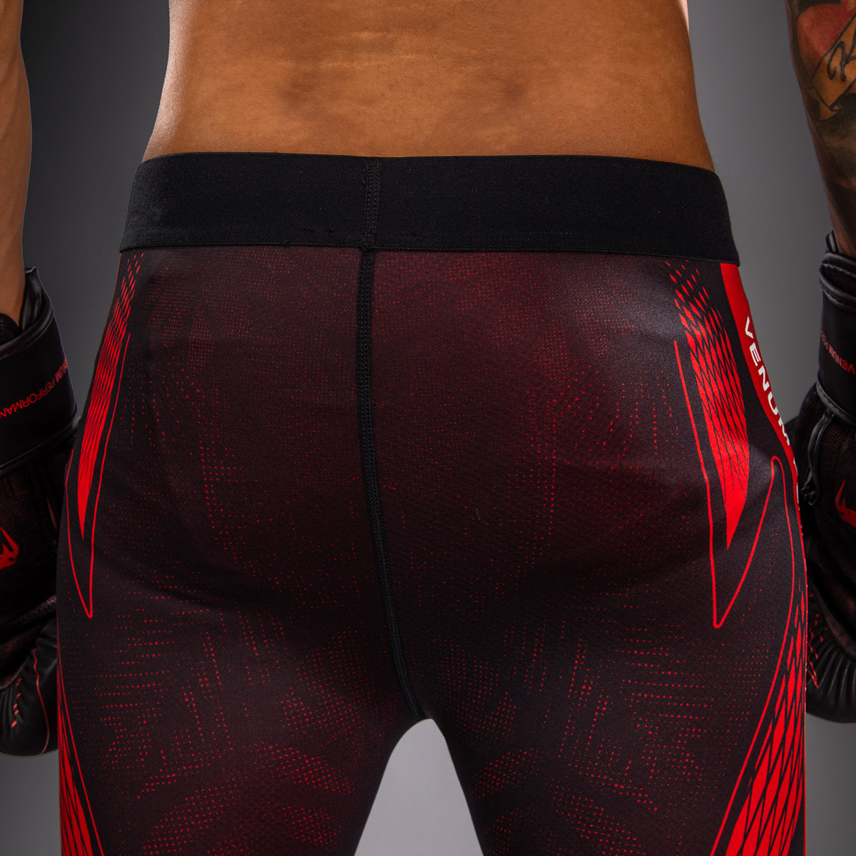 Venum Amazonia Reborn Spats - Black/Red