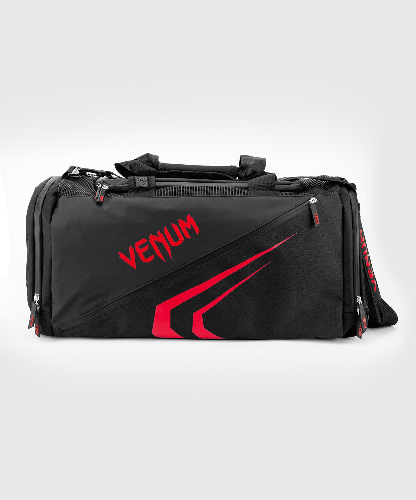 Venum Trainer Lite Evo Sports Bags - Black/Red