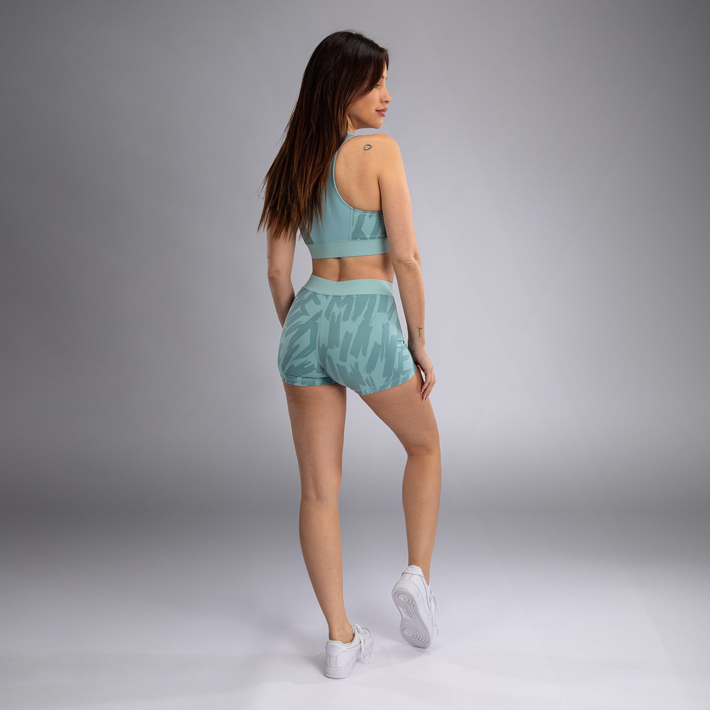 Venum Graffiti Women’s Compression Shorts - Aqua