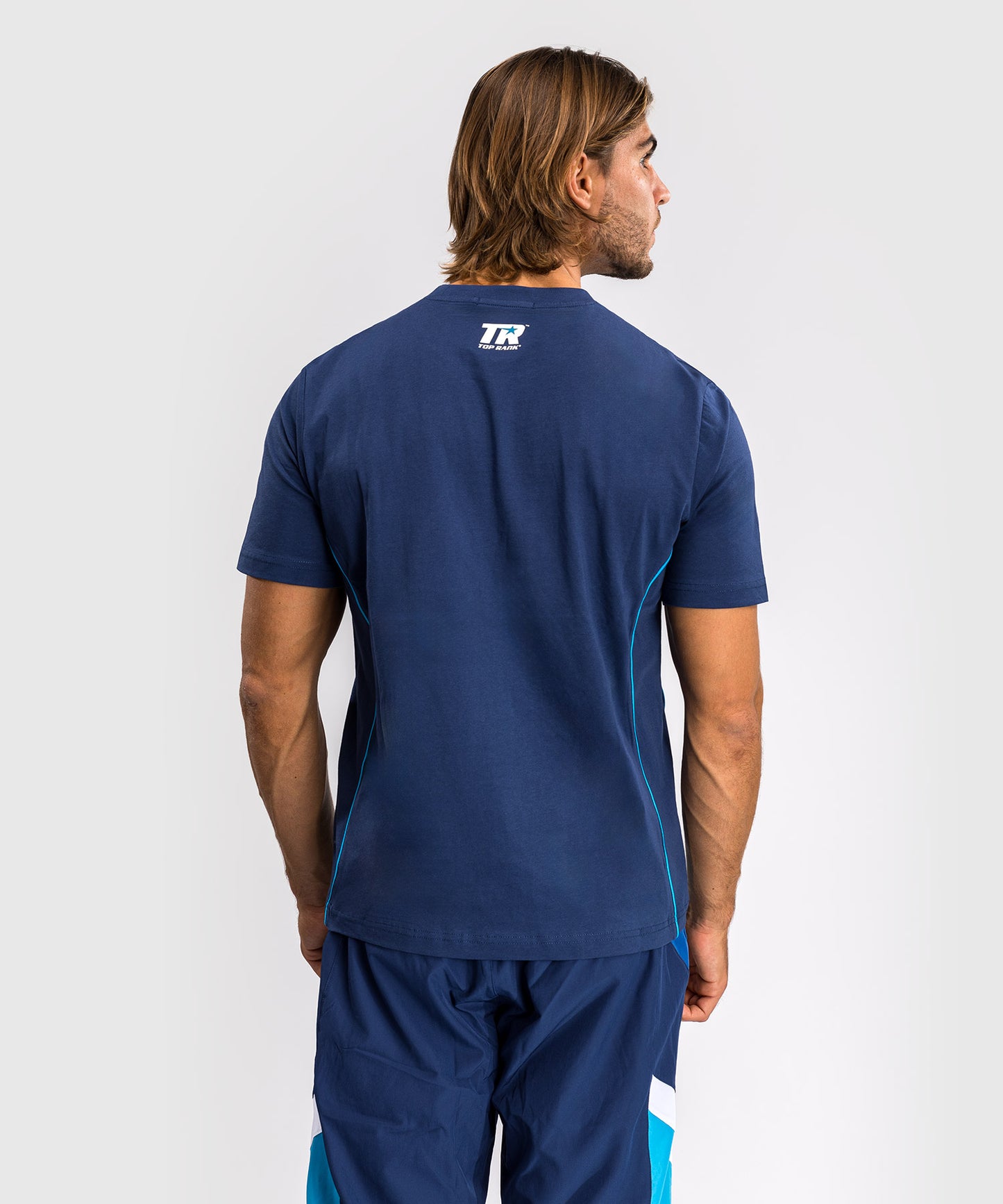Venum x Top Rank Original Men's T-Shirt - Navy Blue