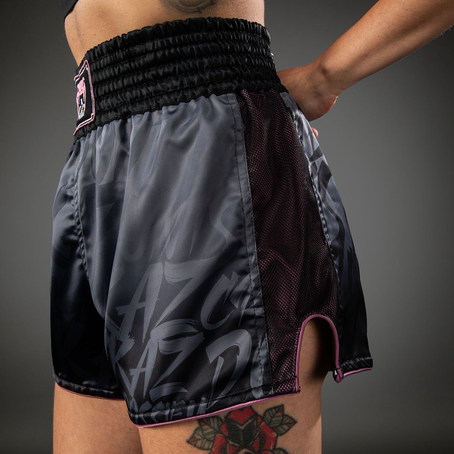 Kaz x Venum Muay Thai Shorts - Black
