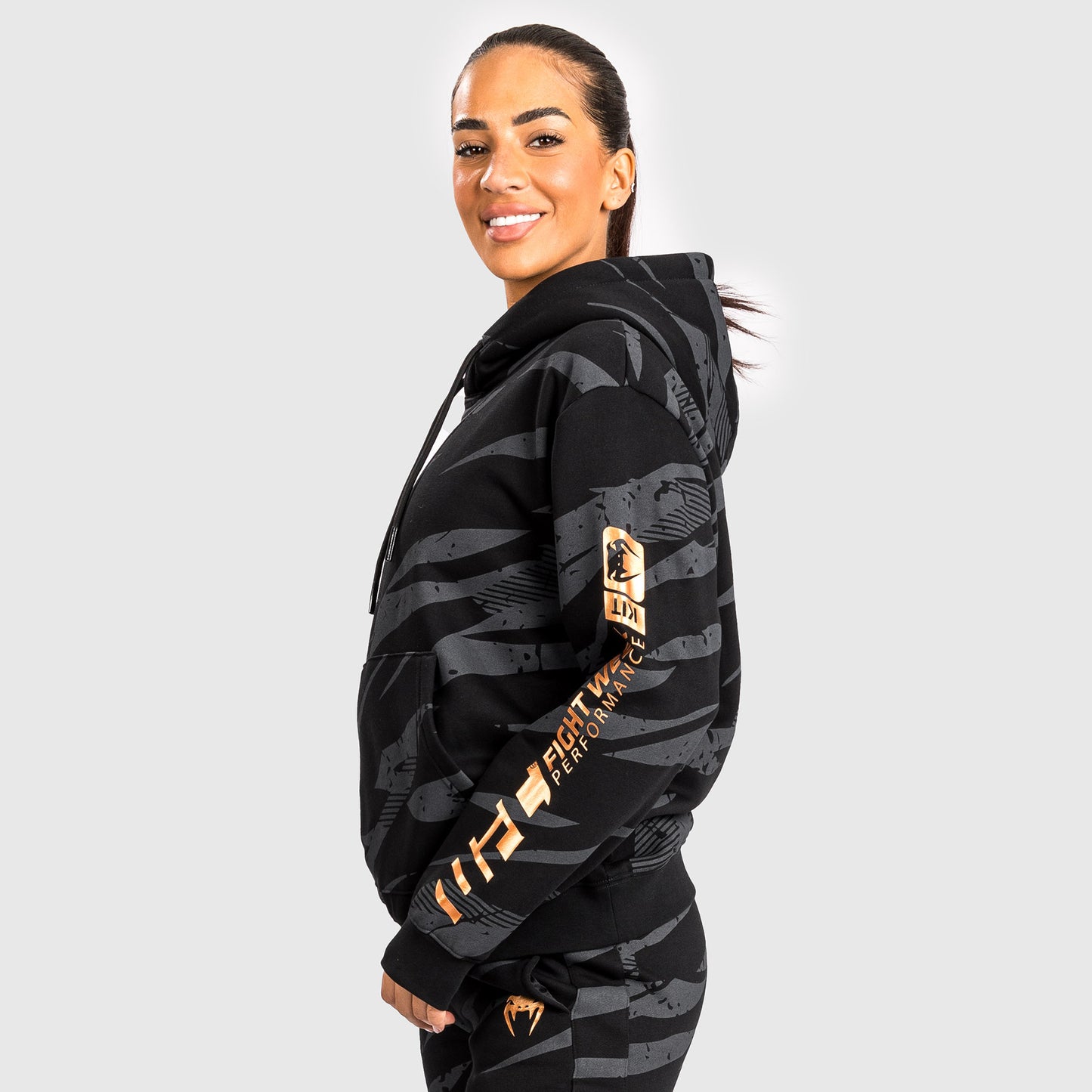 UFC Adrenaline by Venum Fight Week Women’s Pullover Hoodie - Urban Camo