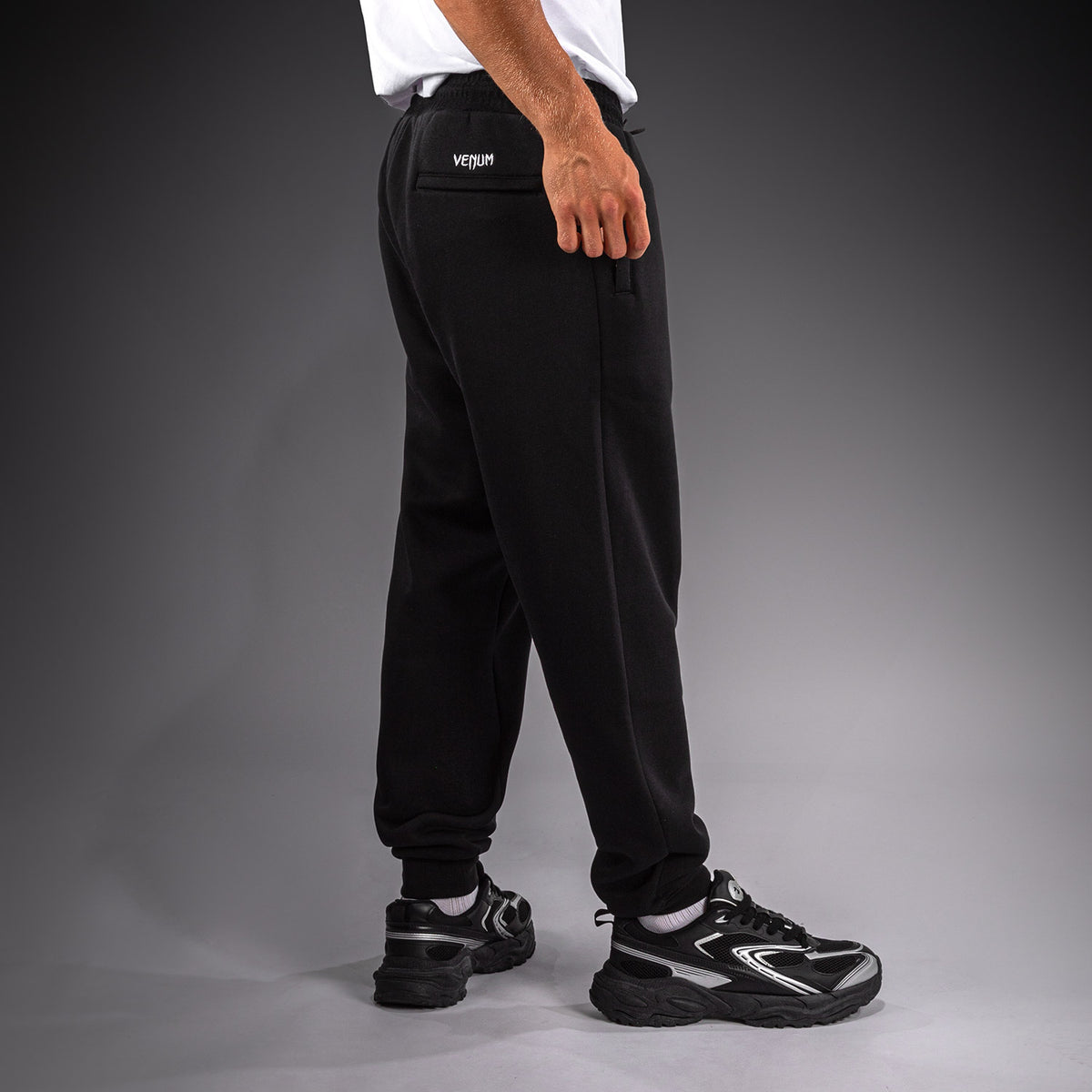 Venum Attack Fleece & Weave Joggers - Black
