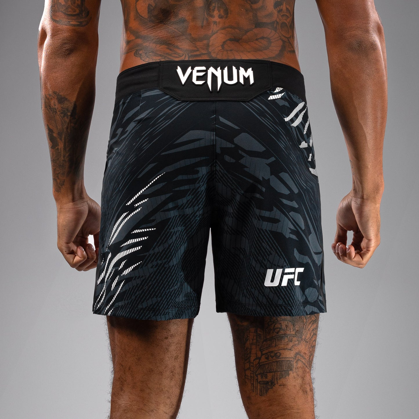 UFC Fusion by Venum Authentic Fight Night Men’s Fight Short - Short Fit - Black