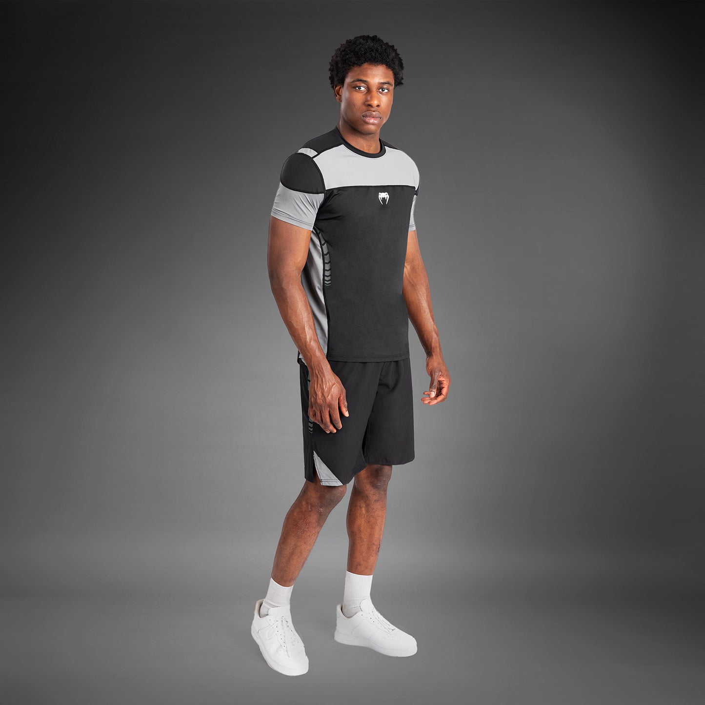 Venum Tempest Men's Dry-Tech T-Shirt - Black/Grey