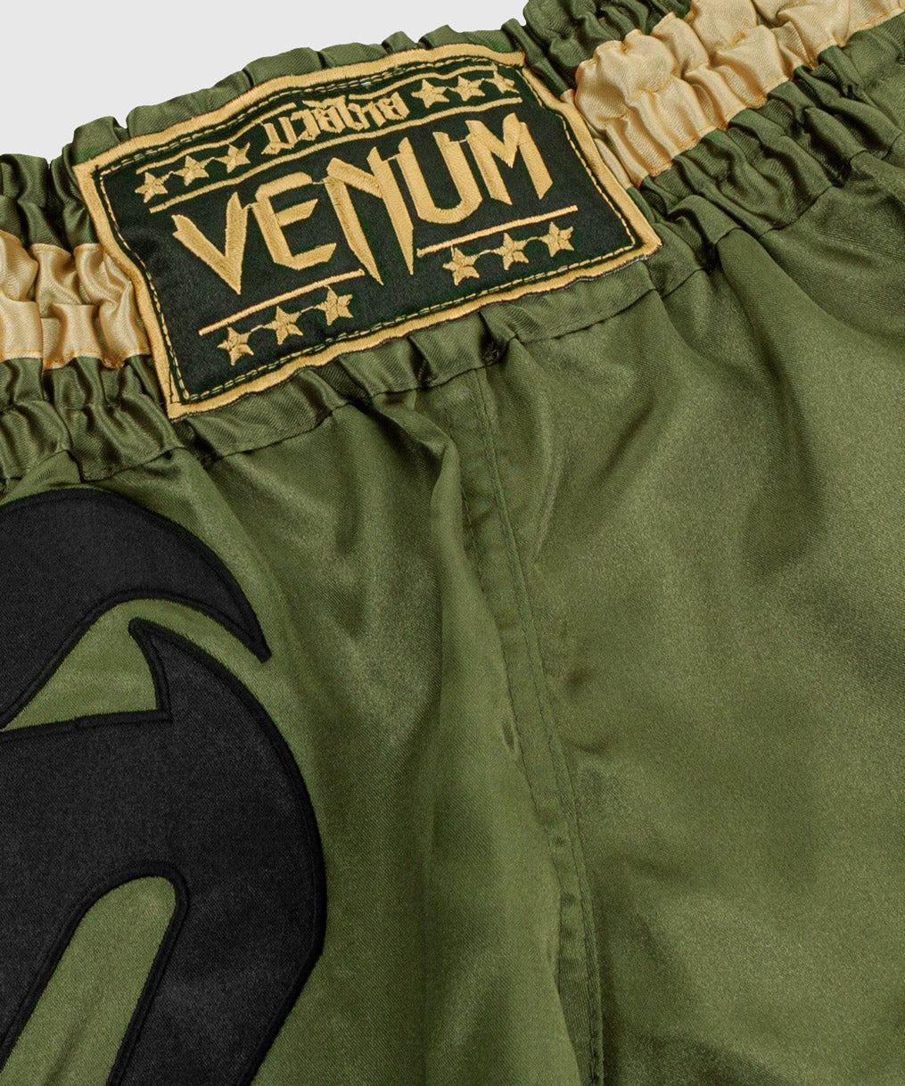 Venum Giant Muay Thai Shorts - Khaki/Black