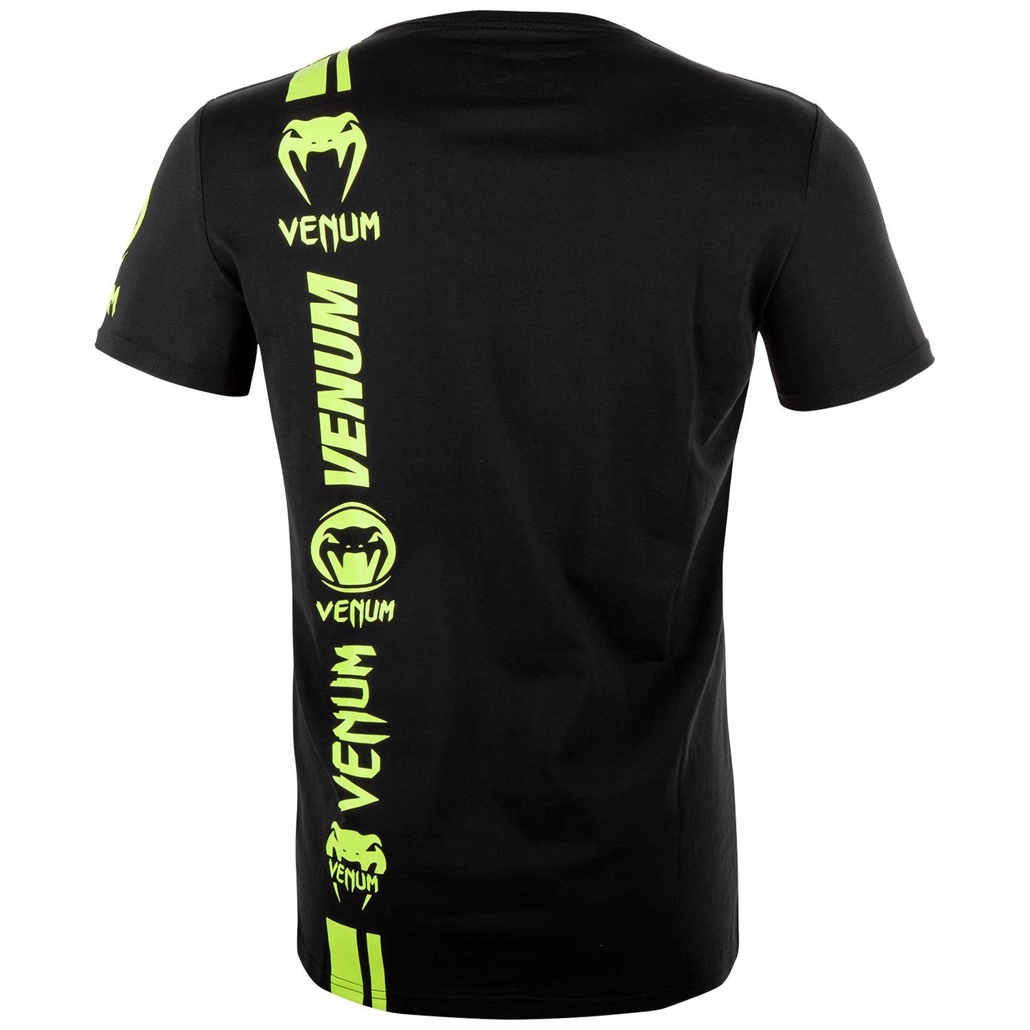 Venum Logos T-shirt - Black/Neo Yellow