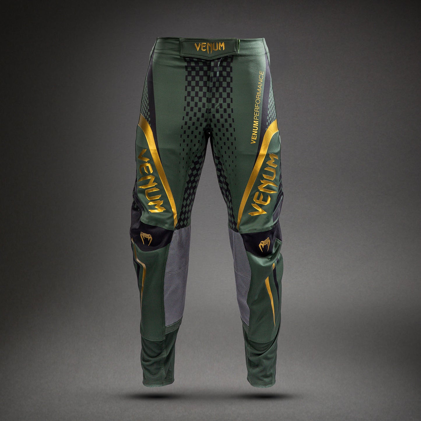 Venum MX Challenger Pants - Black/Green/Gold