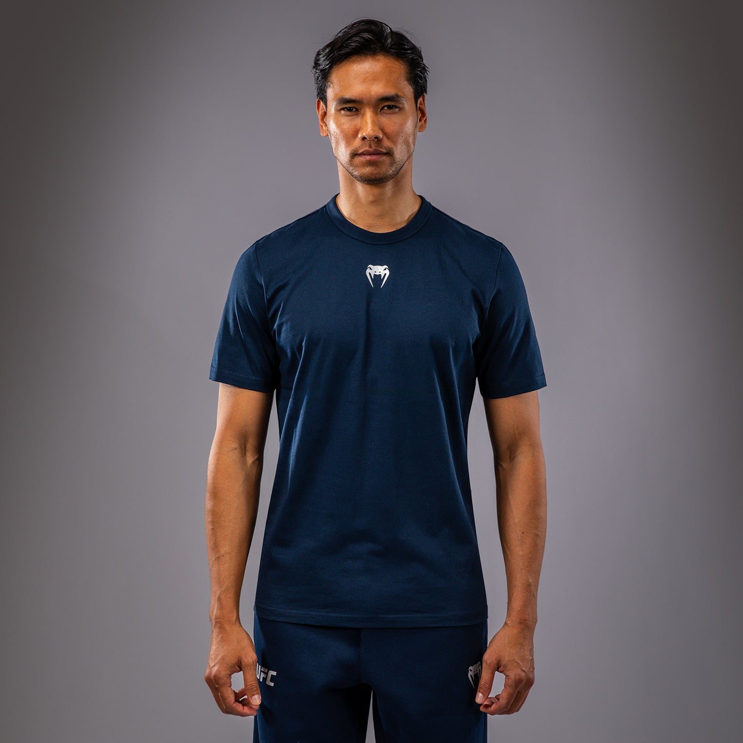 UFC Fusion by Venum Fight Week Men’s Short Sleeve T-Shirt - Solid Oceanic Blue