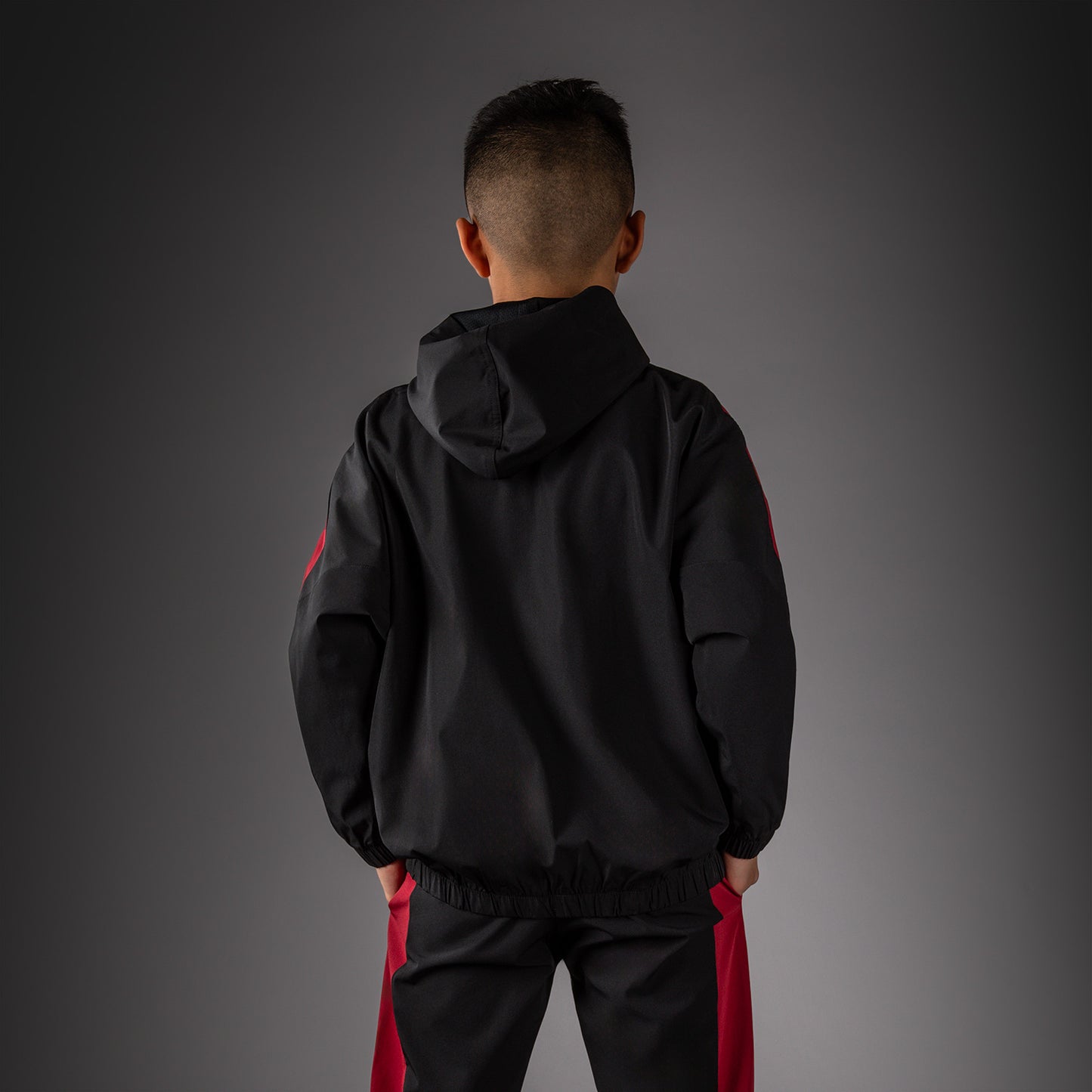 Venum Vectra Kids Track Jacket - Black/Red
