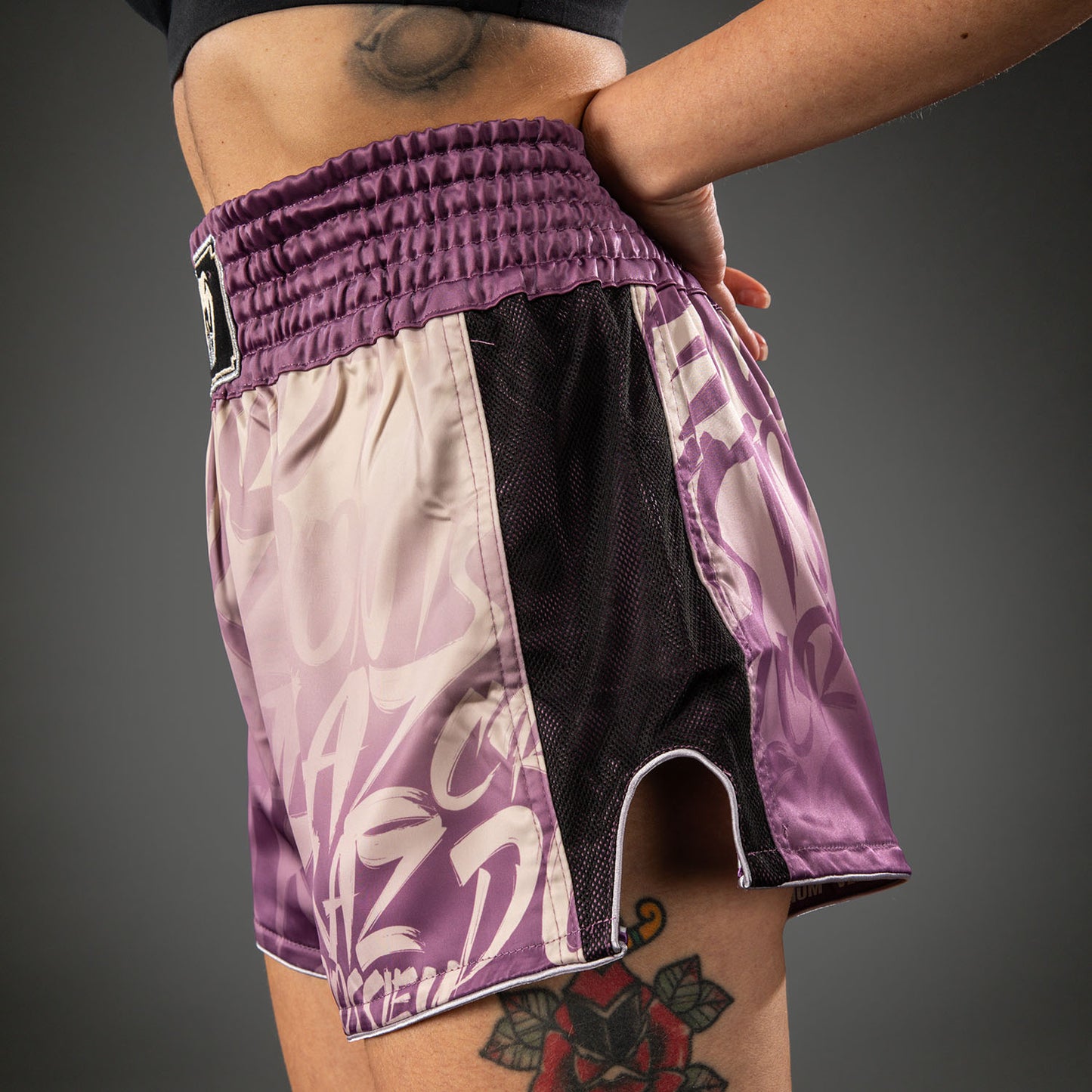 Kaz x Venum Muay Thai Shorts - Dusky Orchid