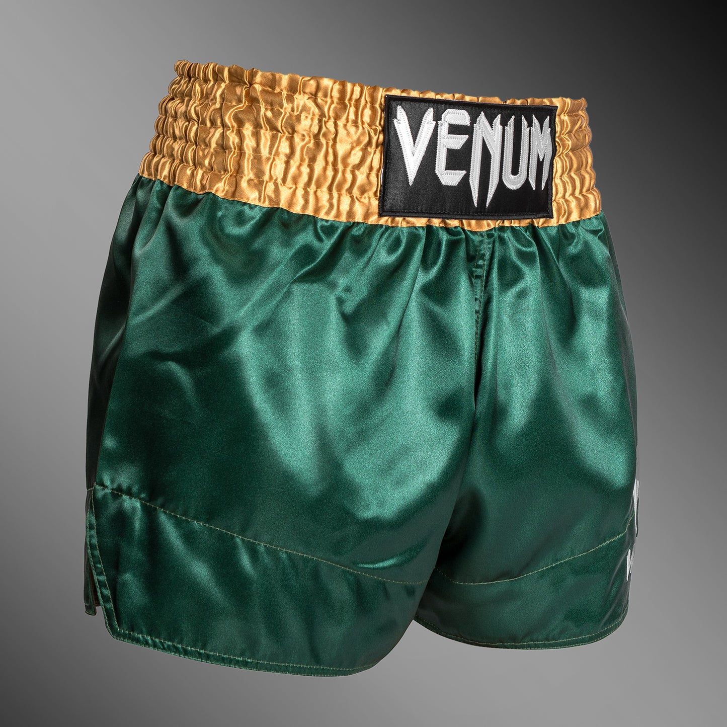 Venum Classic Muay Thaï Short - Green/Gold/White