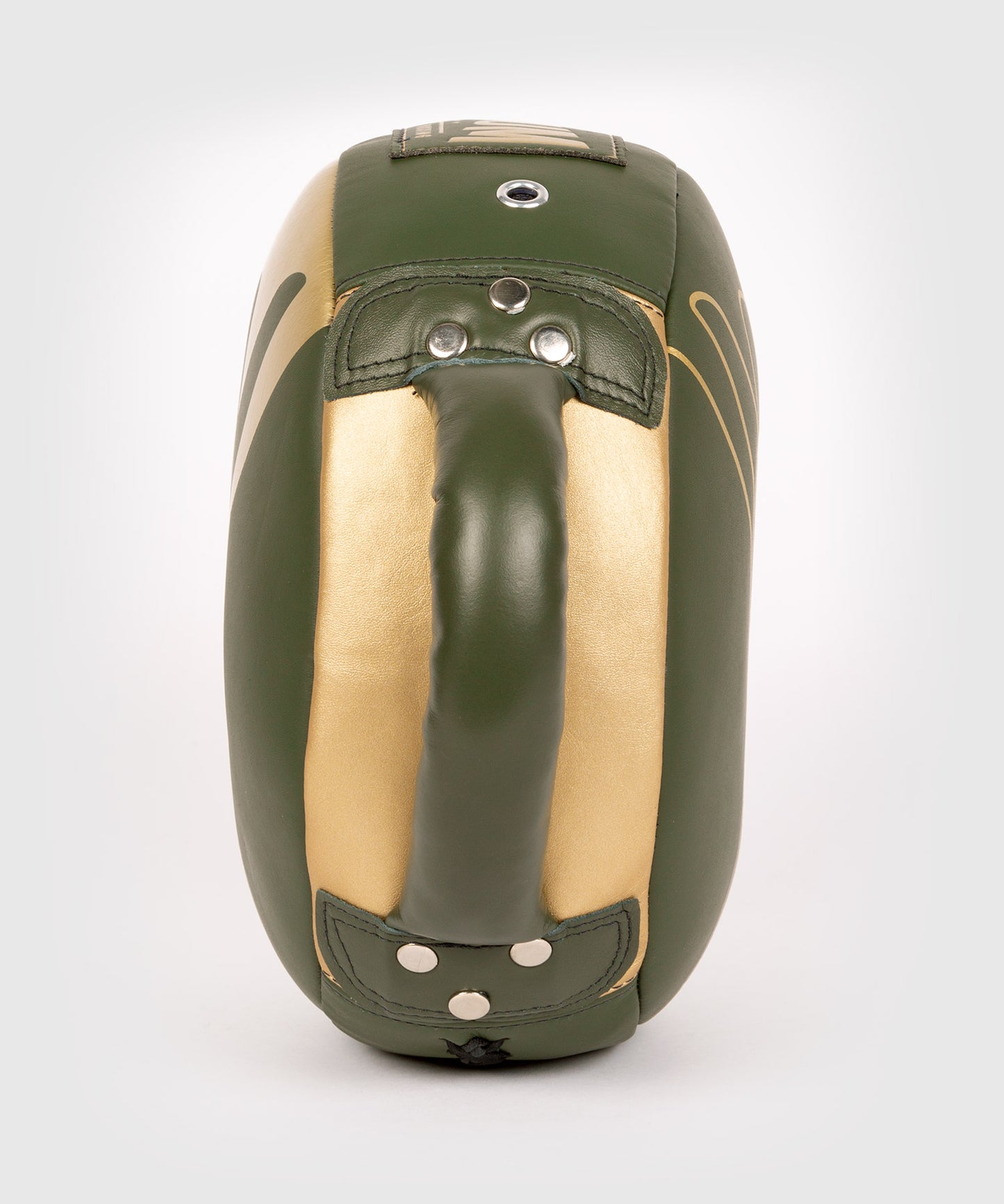 Venum Pro Boxing Mini Round Punch Shield - Khaki/Gold