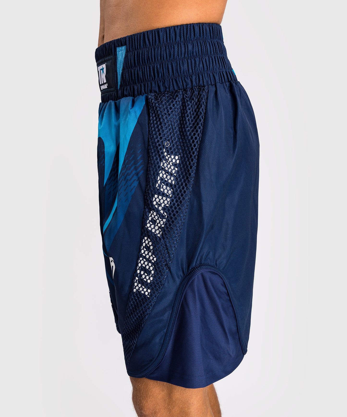 Venum x Top Rank Original Men's Boxing Shorts - Navy Blue