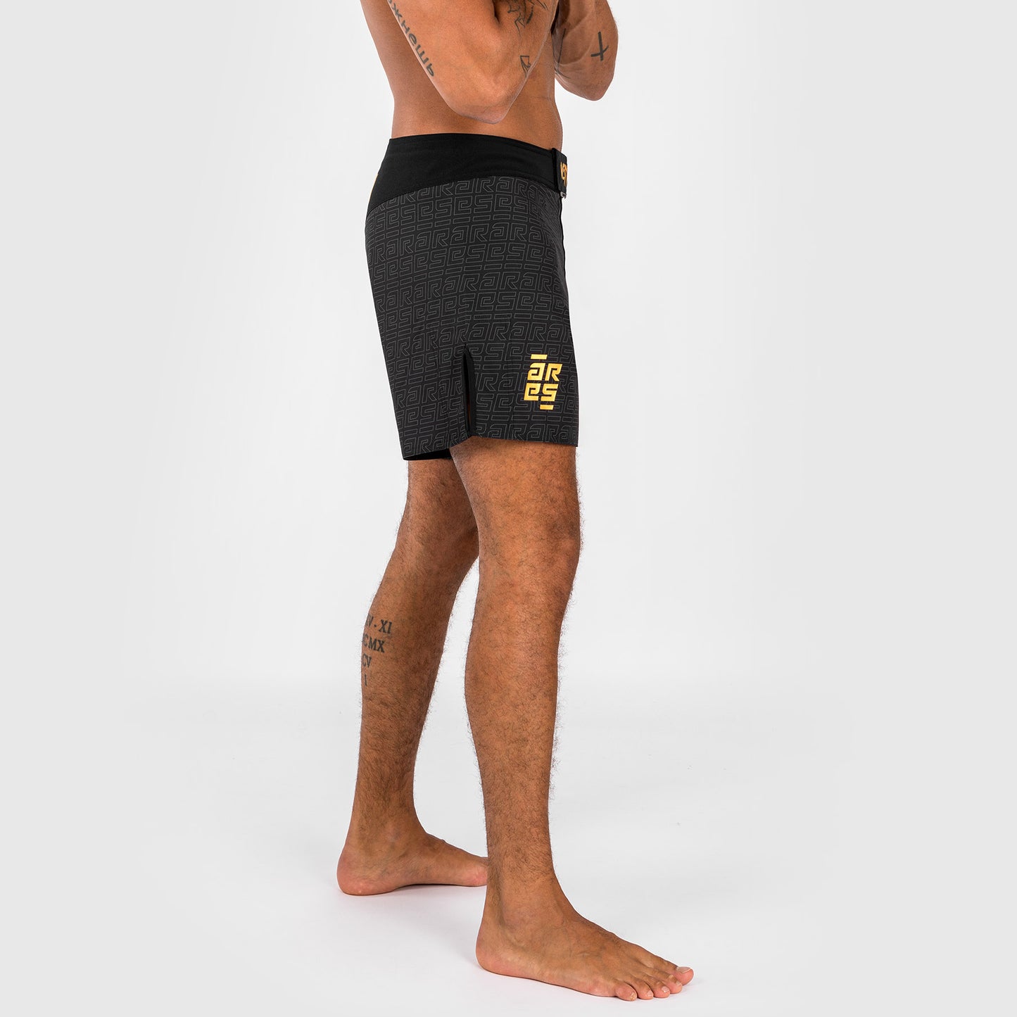 Venum x Ares Men’s Fight Shorts - Black/Gold