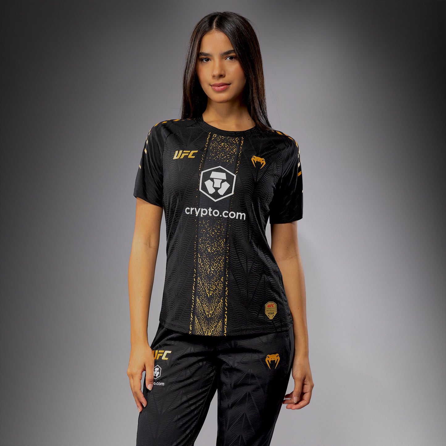 Women's UFC Zenith by Venum Champion Authentic Fight Night Walkout Jersey Personalized