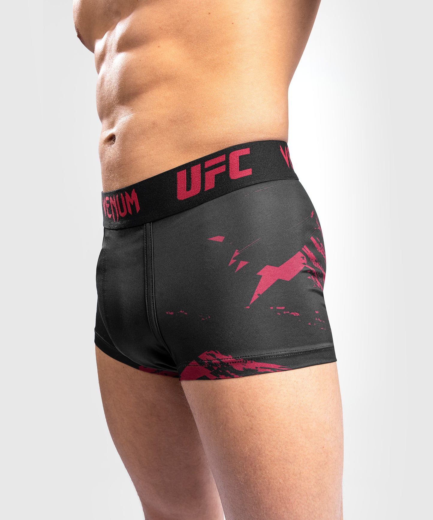 UFC Venum Authentic Fight Week Men’s 2.0 Boxer Briefs - Black/Red