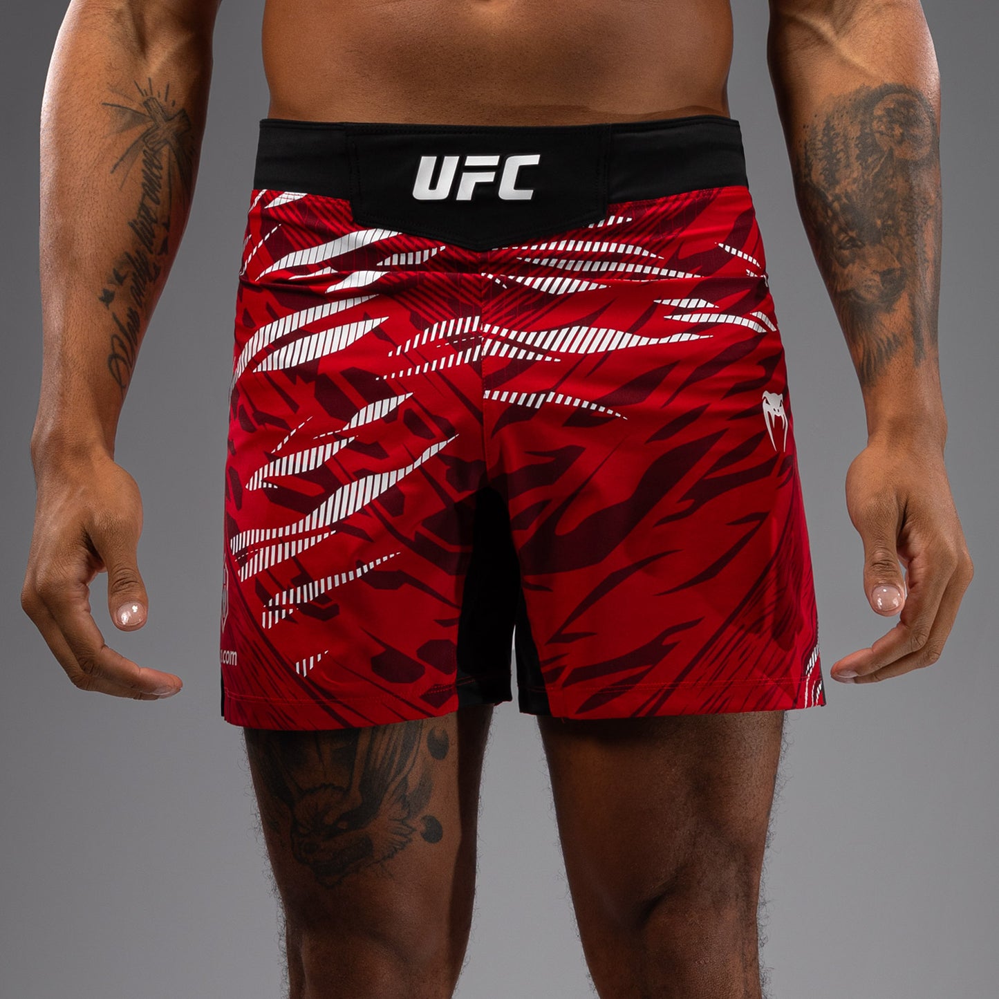 UFC Fusion by Venum Authentic Fight Night Men’s Fight Short - Short Fit - Red