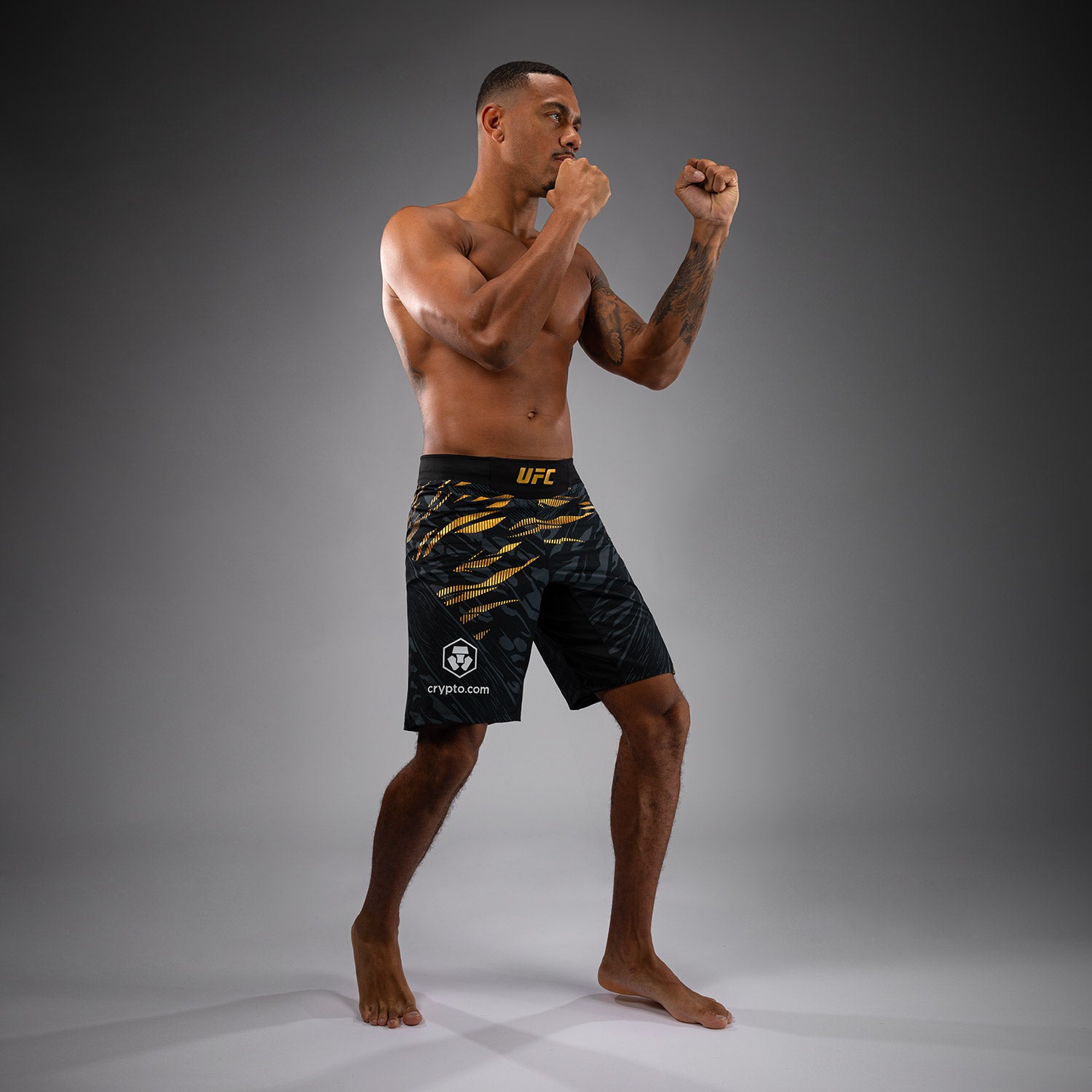 Muay Thai Shorts Men Venum UFC Fusion Fight Week Men Performance Short Blue  Boxing Shorts