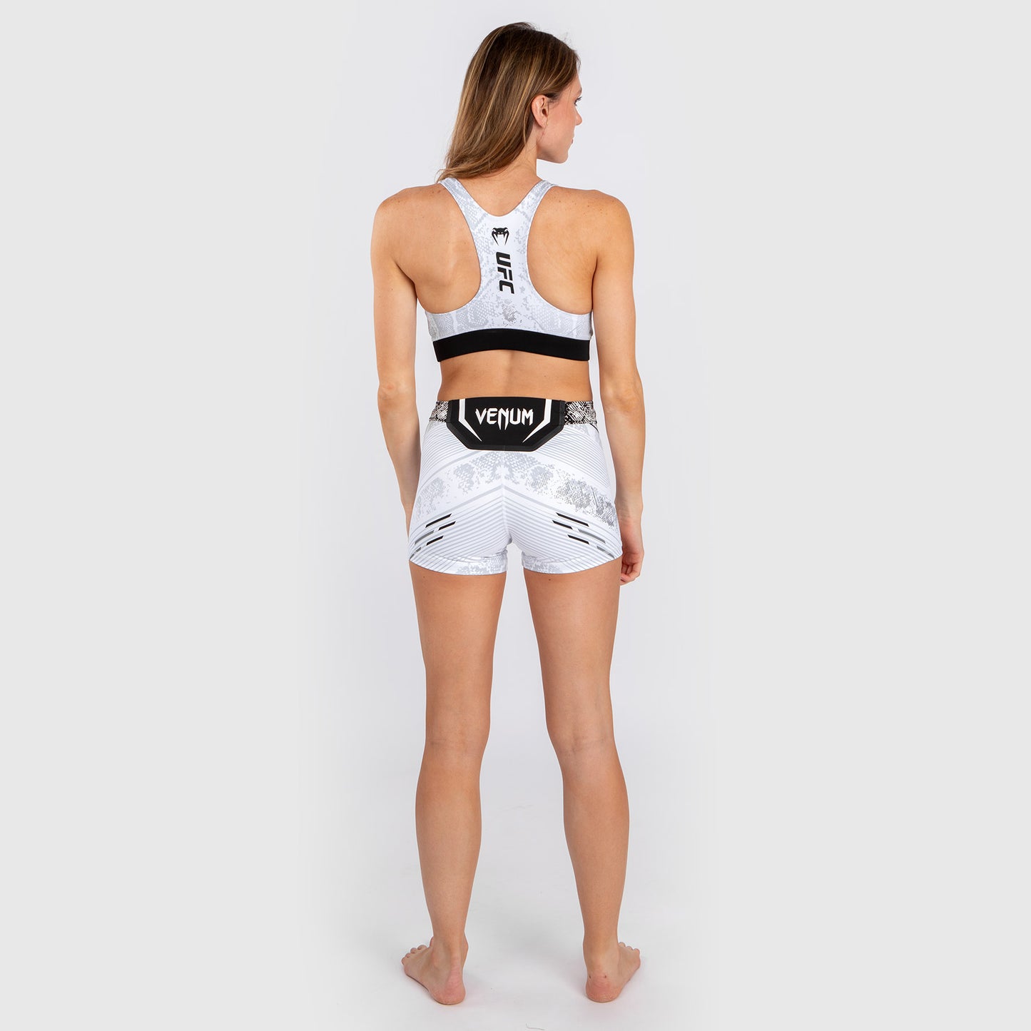 UFC Adrenaline by Venum Authentic Fight Night  Women’s Sports Bra - White