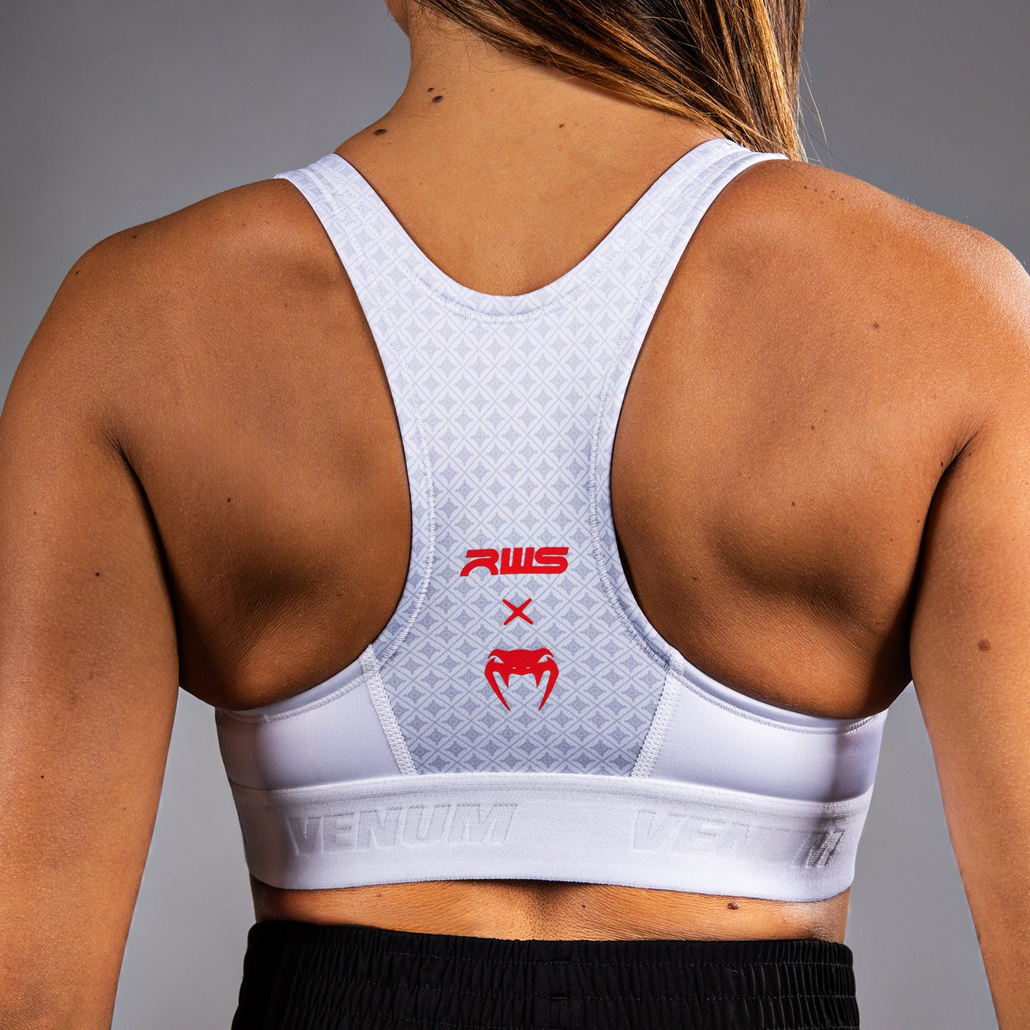 Venum x RWS 2.0 Women’s Sports Bra - White/Red