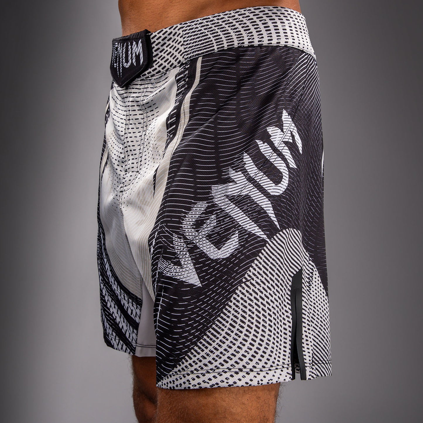 Venum Galactic 3.0 Fight Shorts - Off-White/Black
