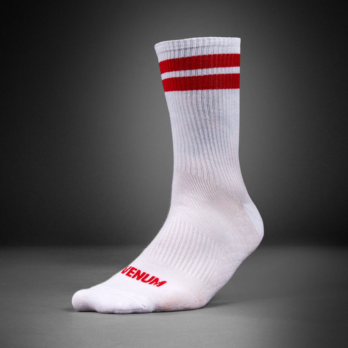 Venum Adrenaline Crew Socks 3-Pack - Black/White/Red