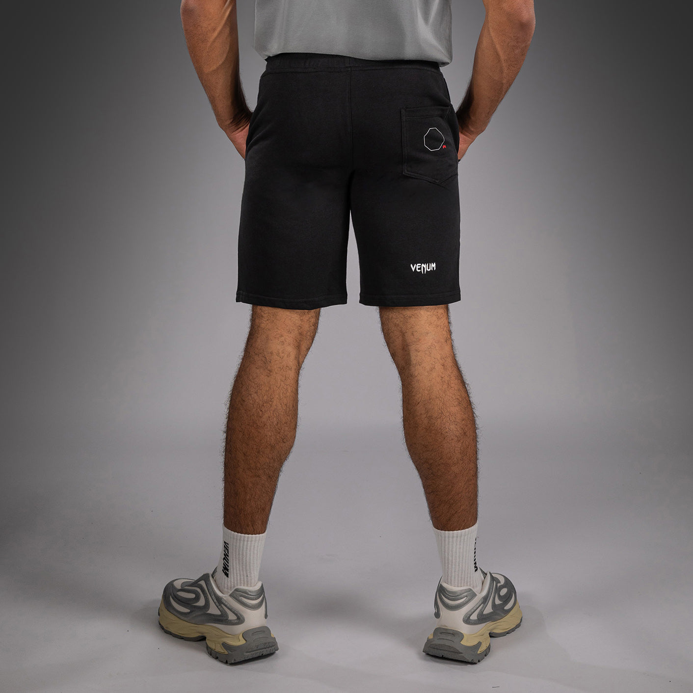 Venum UFC PI 3.0 Cotton Shorts – Black