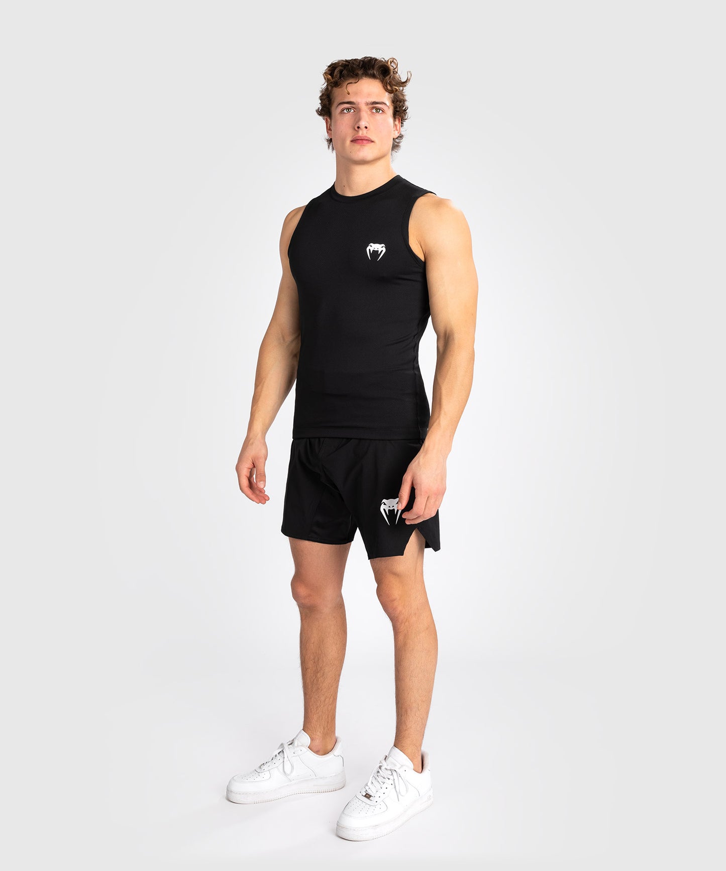 Venum Contender Men’s Sleeveless Rashguard - Black/White