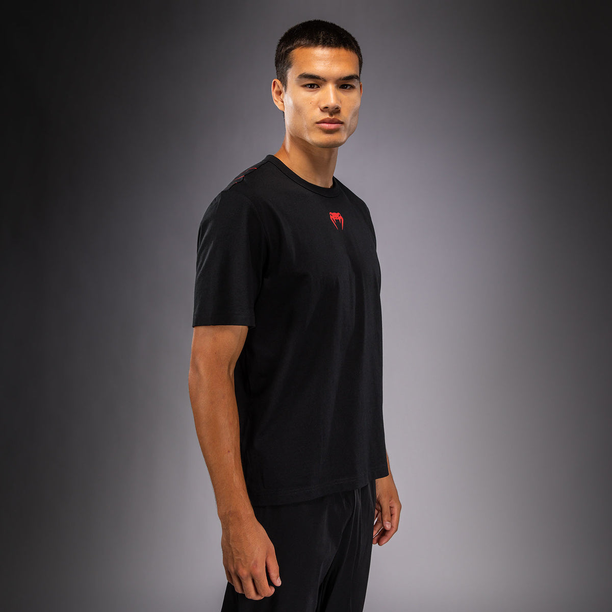 Venum Amazonia Reborn T-Shirt - Black/Red