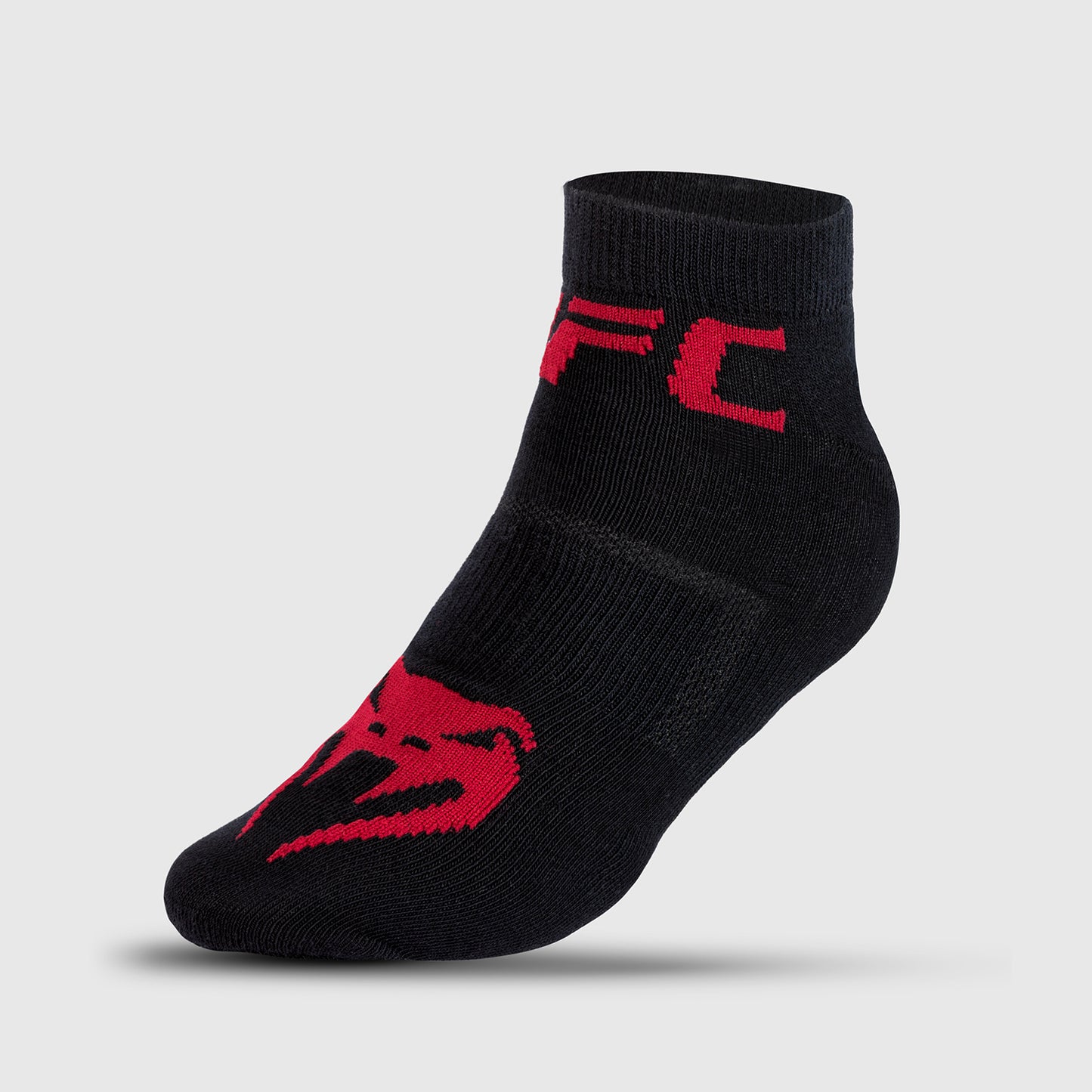 UFC Venum Authentic Fight Week Men’s 2.0 Performance Sock - Black/Red