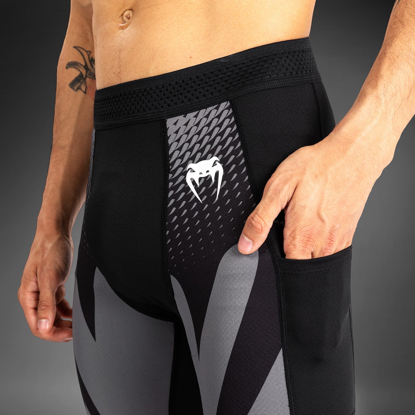 Venum Attack Men's Spats - Black