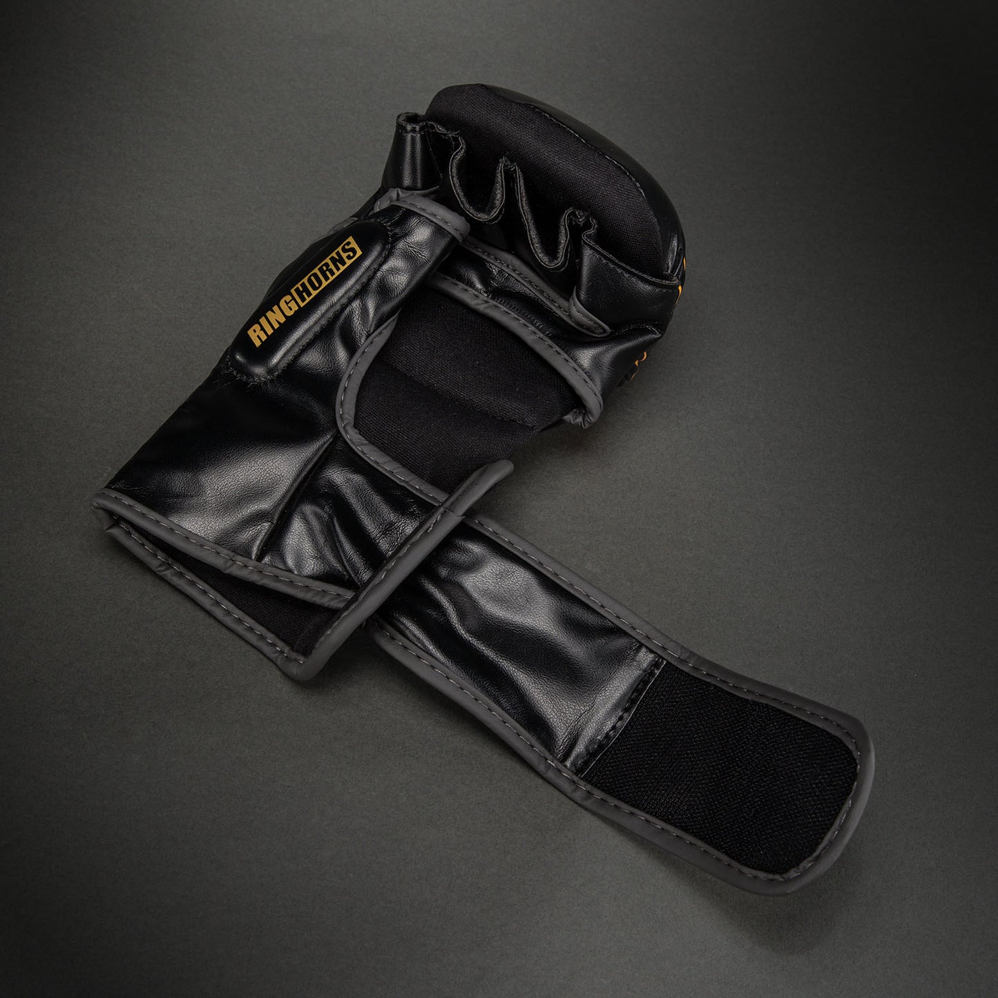 Ringhorns Charger by Venum MMA Sparring Gloves - Black/Gold