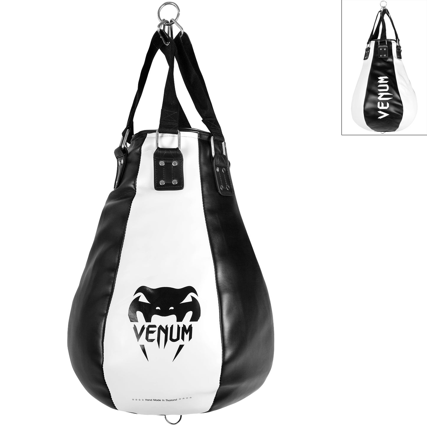 Venum Classic Uppercut Training Bag - Black/White