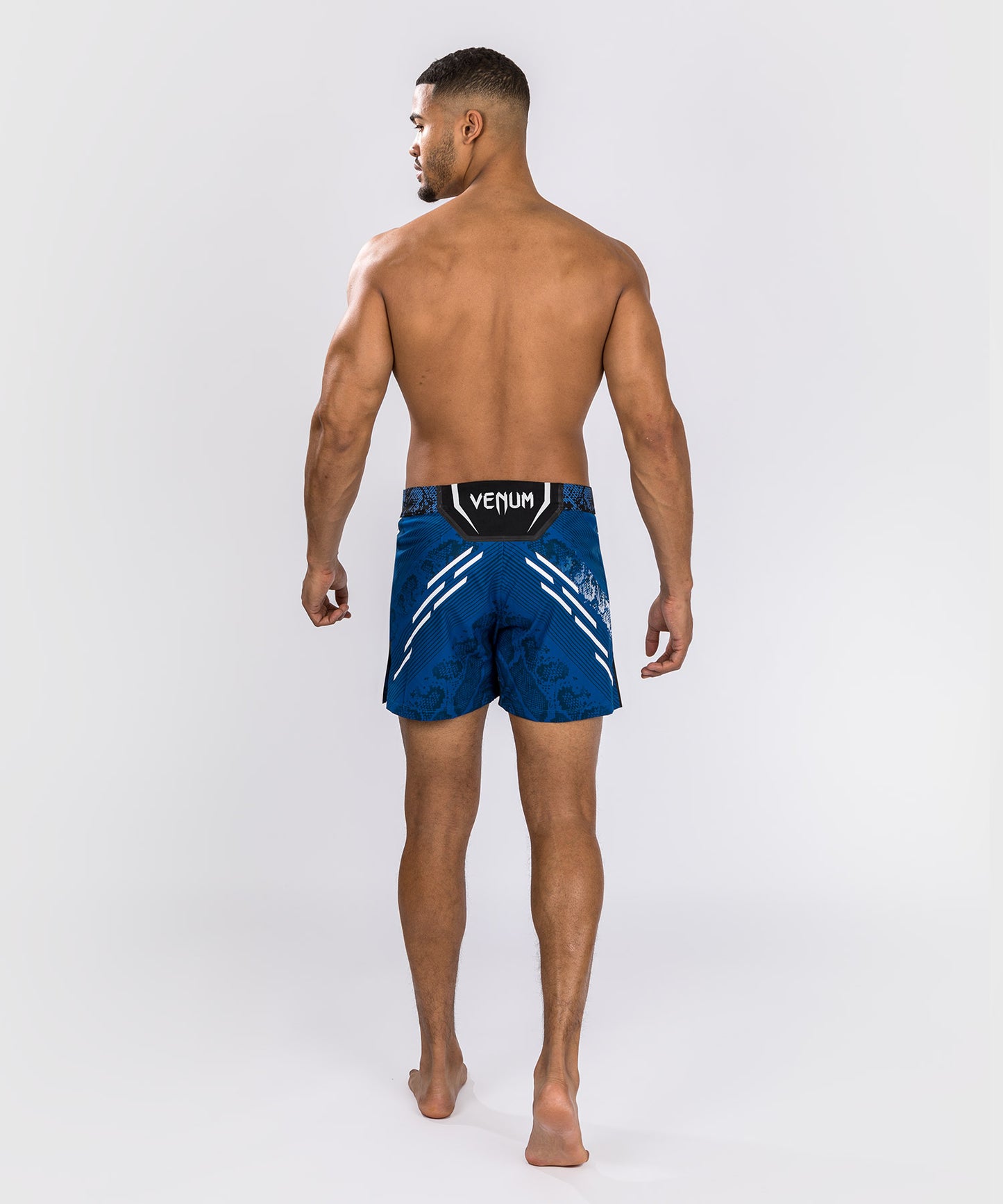 UFC Adrenaline by Venum Personalized Authentic Fight Night Men's Fight Short - Short Fit - Blue