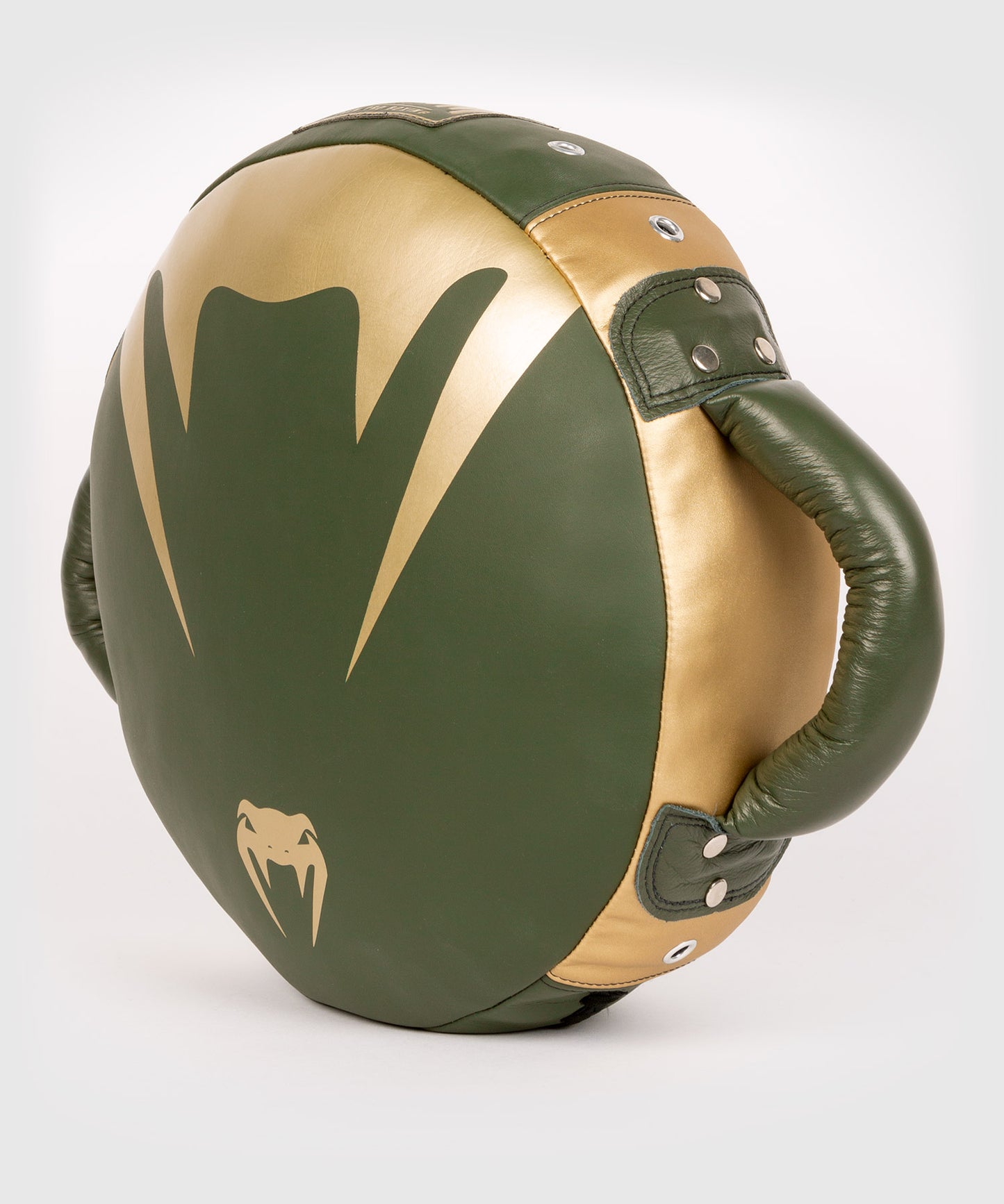 Venum Pro Boxing Round Punch Shield - Khaki/Gold