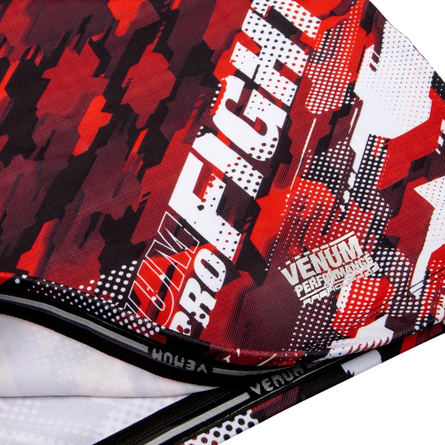 Venum Tecmo Rashguard - Long Sleeves - Red