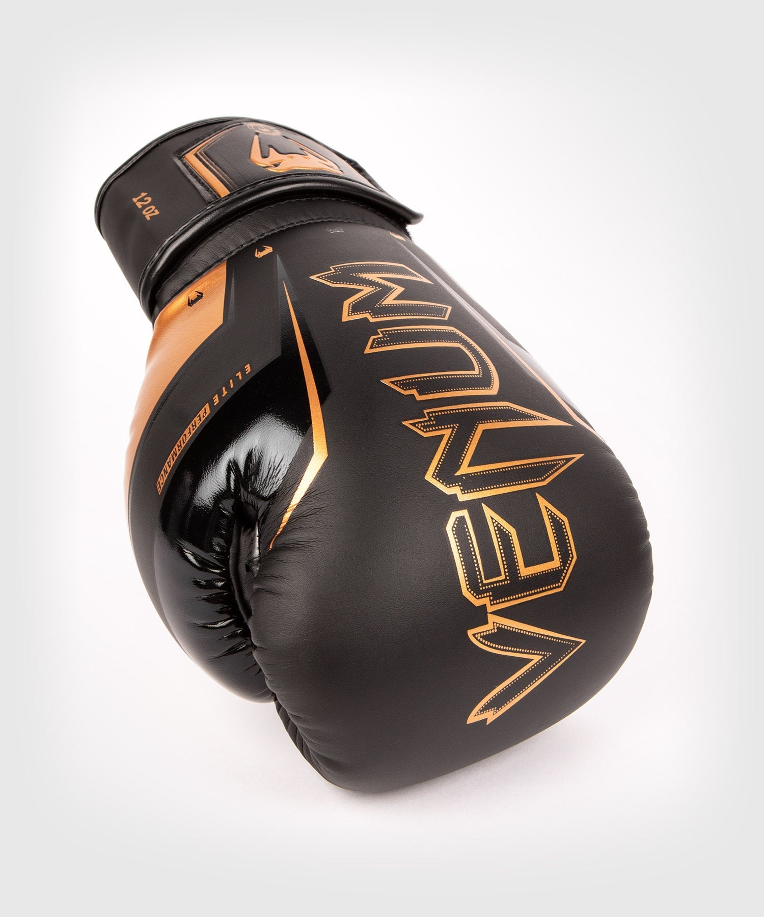 Venum elite boxing gloves black cheap