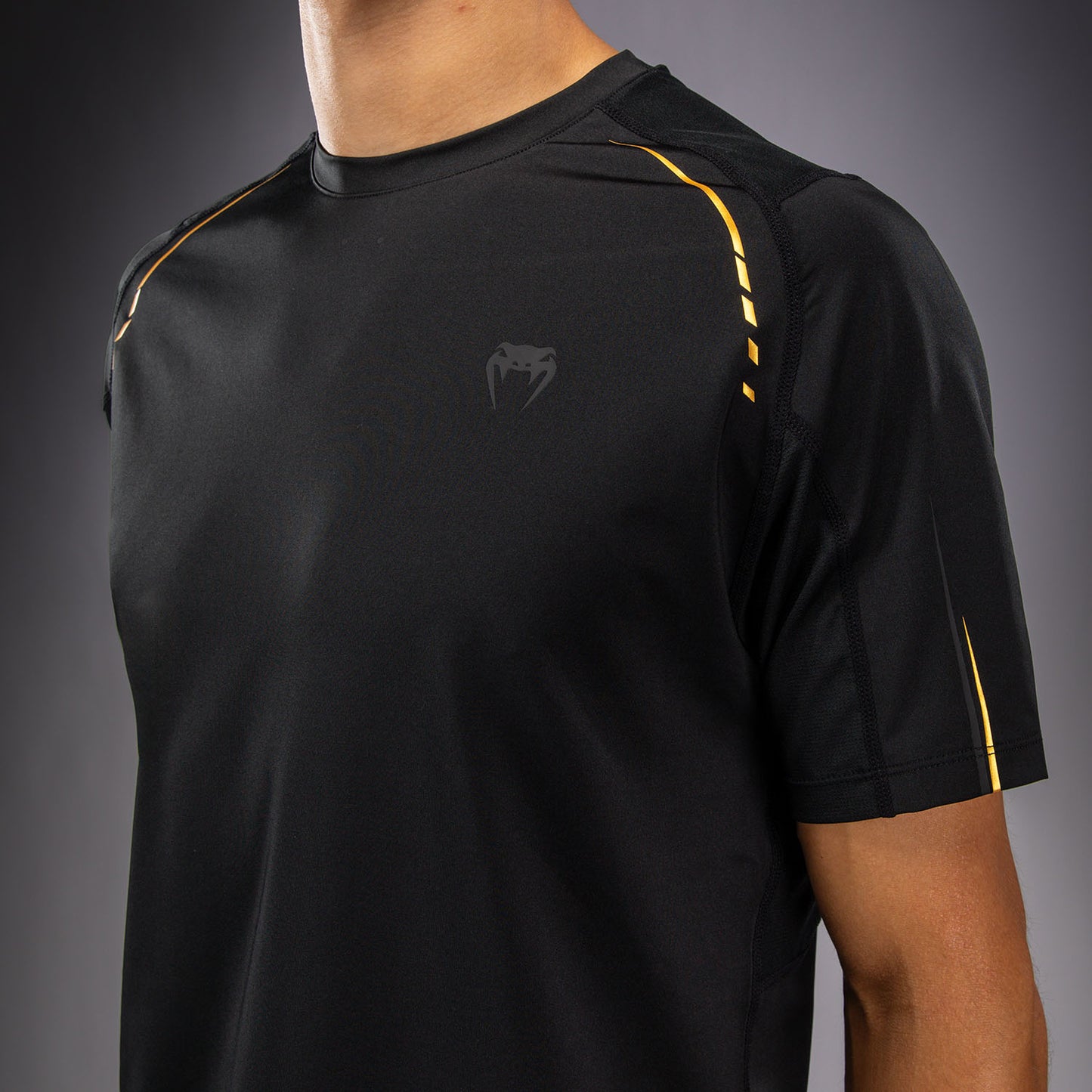 Venum G-Core Dry Tech T-Shirt - Black/Gold