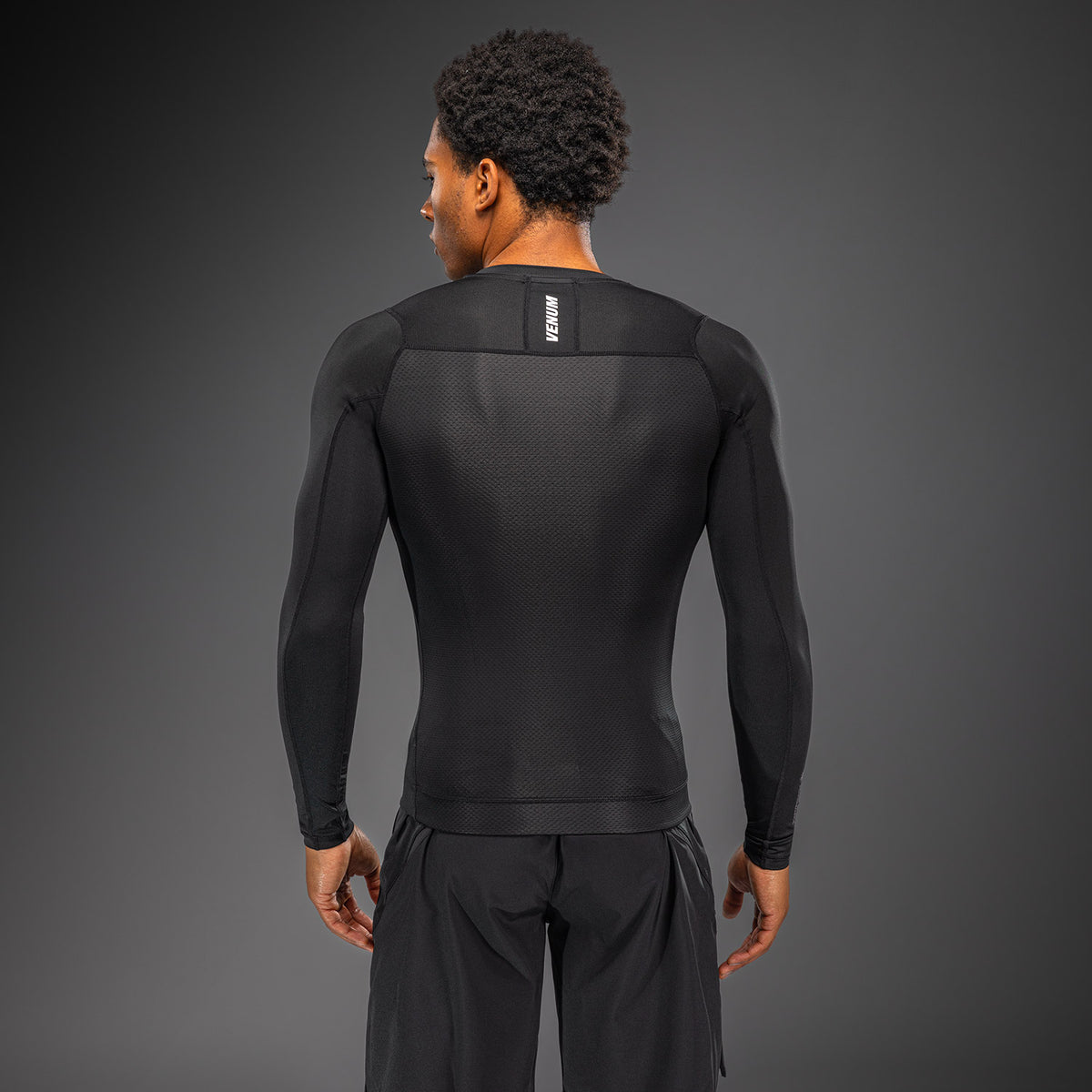 Venum G-Fit Scale Long Sleeve Rashguard - Black