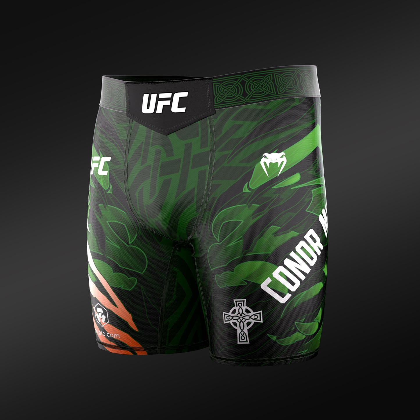Men’s UFC Unrivaled by Venum Green Conor McGregor Vale Tudo Short