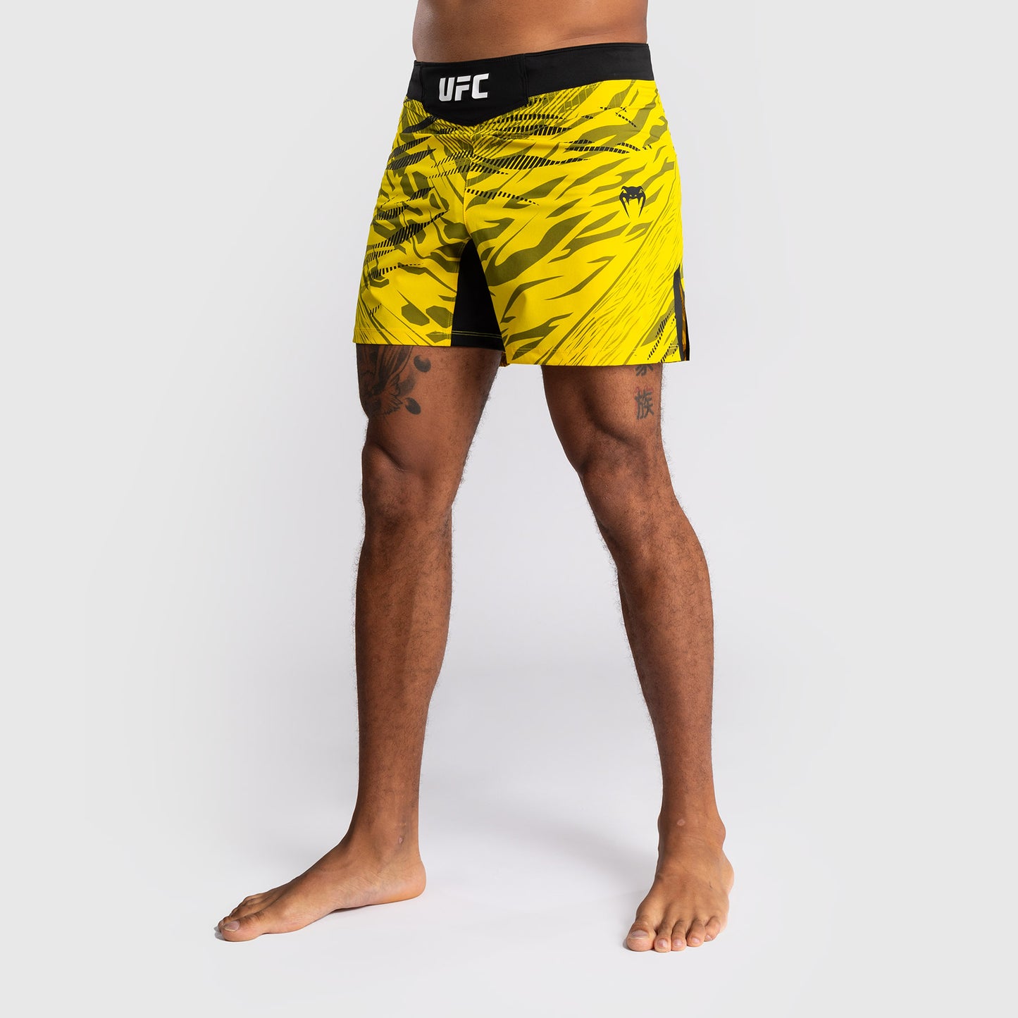 UFC Fusion by Venum Personalized Authentic Fight Night Men's Fight Short - Short Fit - Yellow