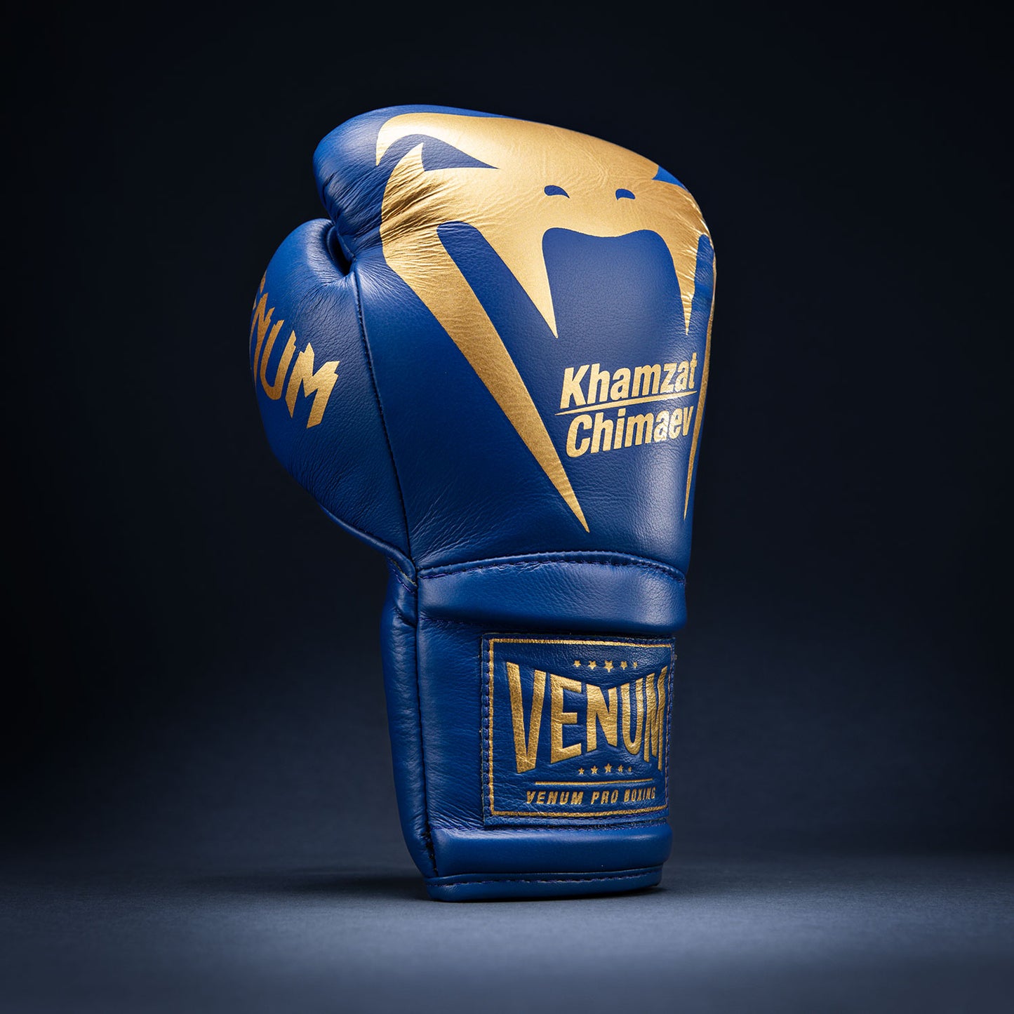 Venum Giant 2.0 Khamzat Chimaev Pro boxing gloves - Blue gold