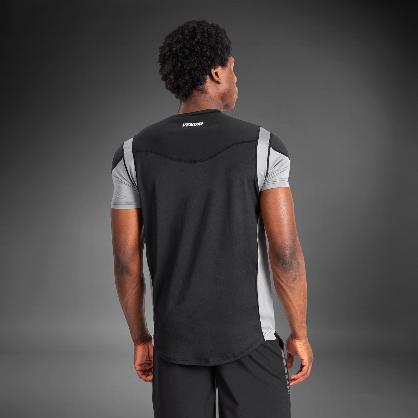 Venum Tempest Men's Dry-Tech T-Shirt - Black/Grey