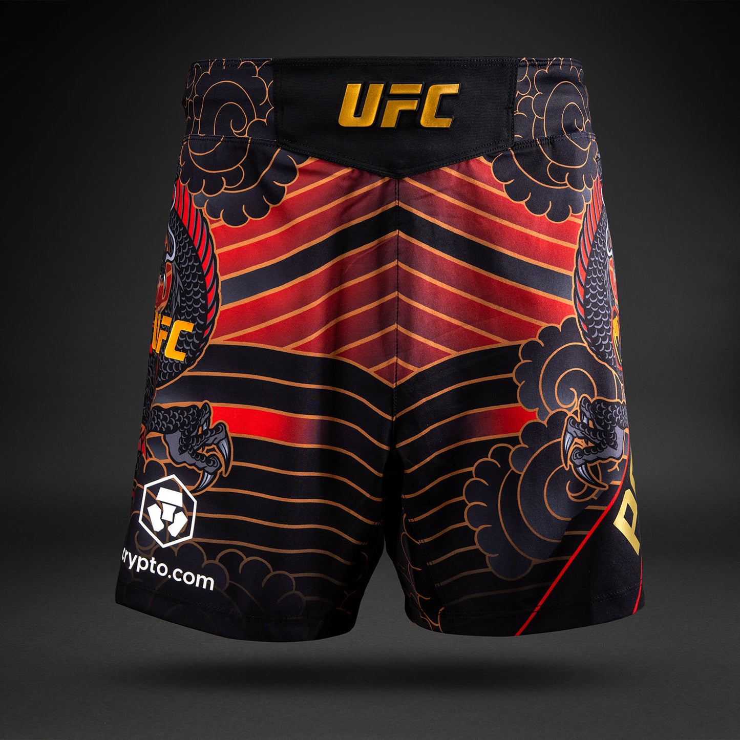 Men’s UFC Unrivaled by Venum Red Alexandre Pantoja Short fit Fight short